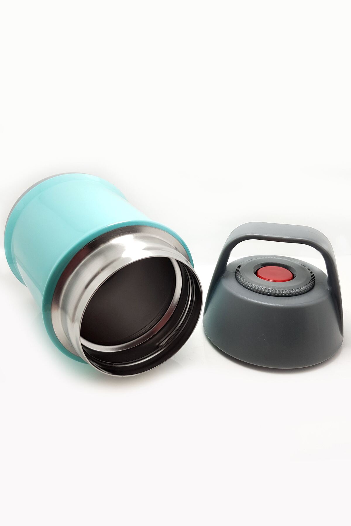 Miyou Mavi 304 Çelik 450 ml Vakumlu Bebek Mama Saklama Termosu Mug cin297mv fotoğrafı 2 (önizleme)