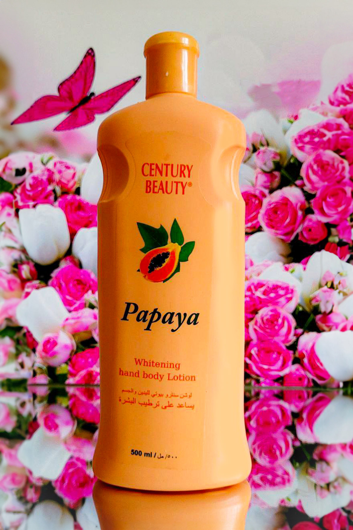 papaya özlü vücut kremi, losyun 500ml Papaya cilde güzel bir yumuşaklık ve tazelik kazandırır — papaya3 — تصویر 3 از 3