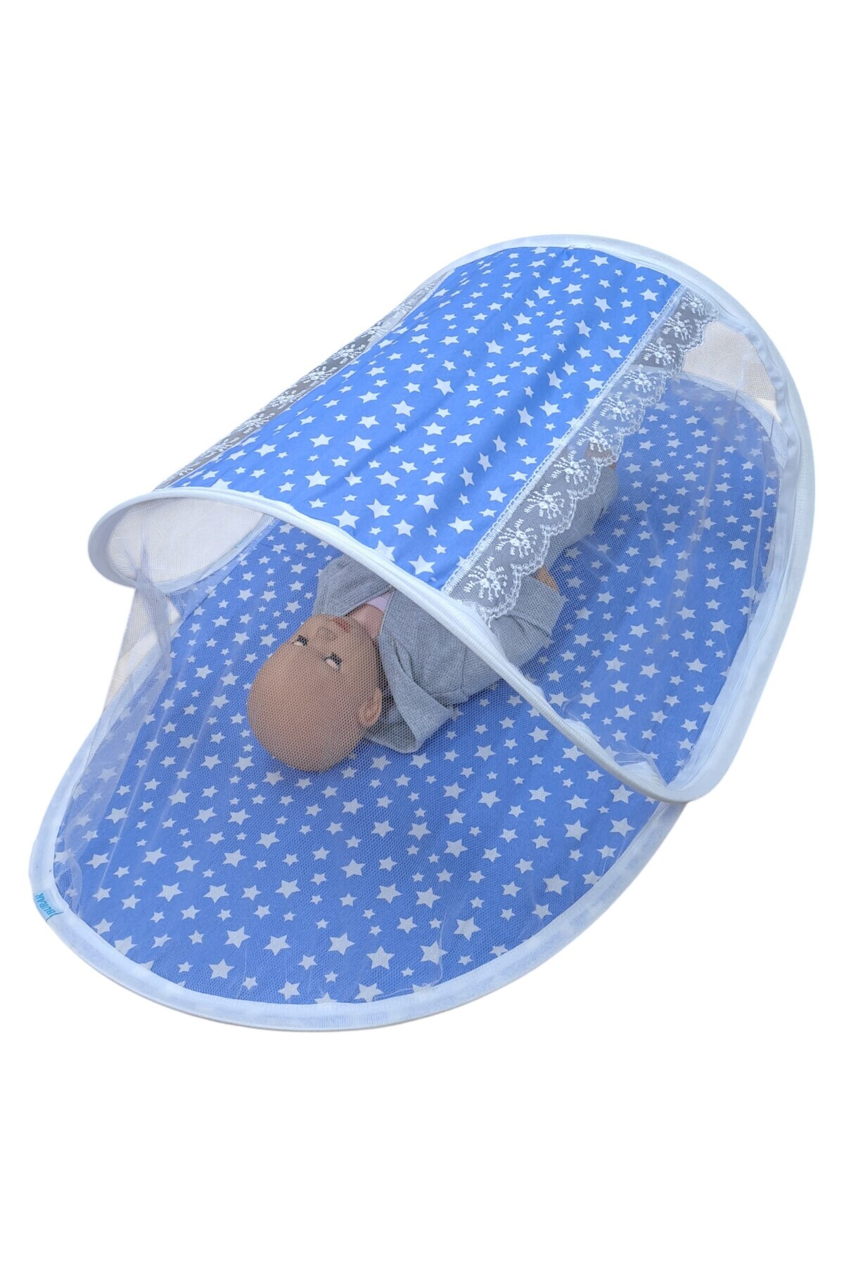 Tosyalı Burak Bebe Pratik Katlanabilir  Bebek Cibinliği Taşınabilir Sinek Engelleyici Bebek Çocuk Cibinlik 0-2 Yaş fotoğrafı 3 (önizleme)