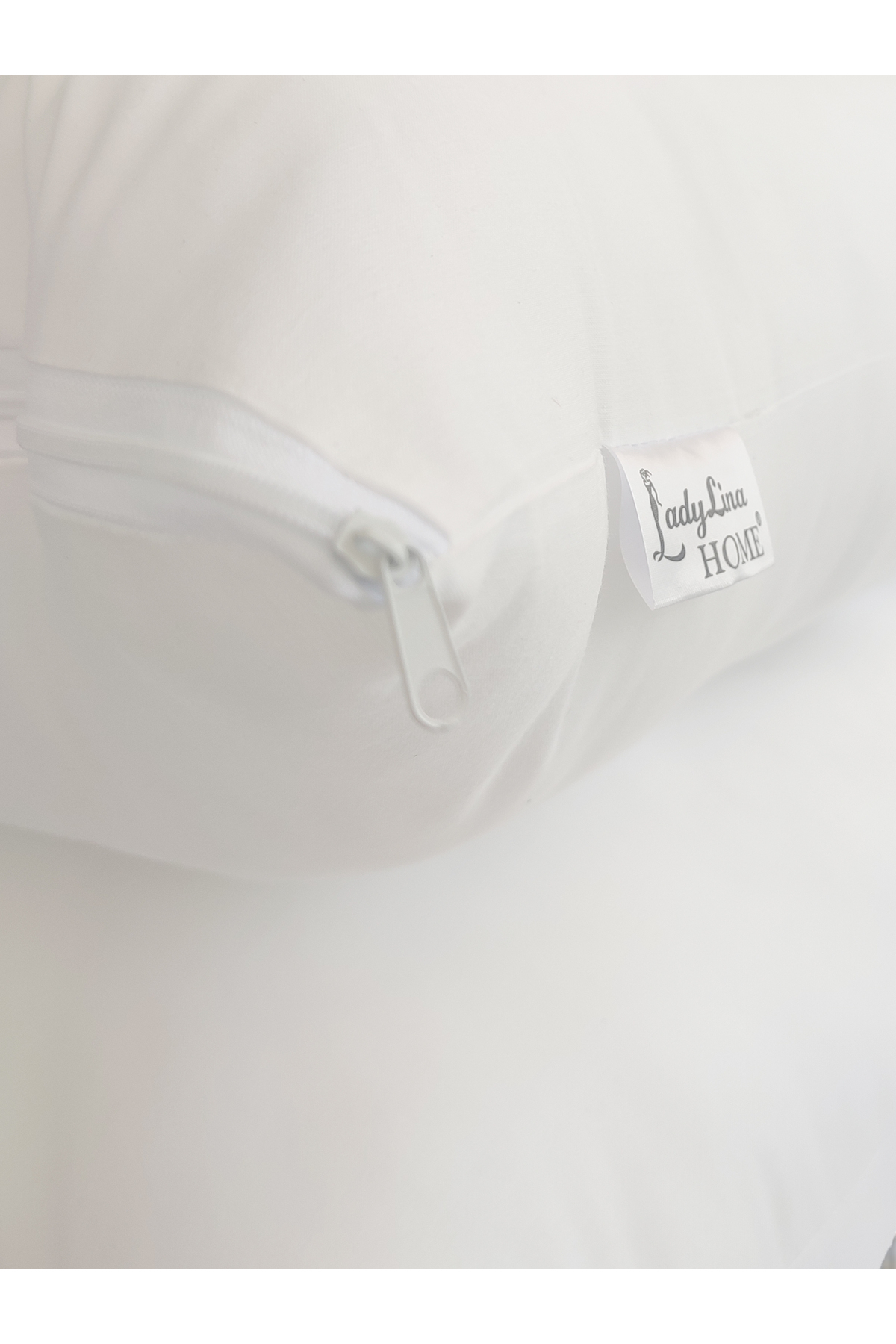 Ladylina Home 2'li Bebek Yastık İç Astarı , 35X45 Yastık Mitili , Pamuklu Yastık Şiltesi , Fermuarlı Yastık Kılıfı fotoğrafı 2 (önizleme)