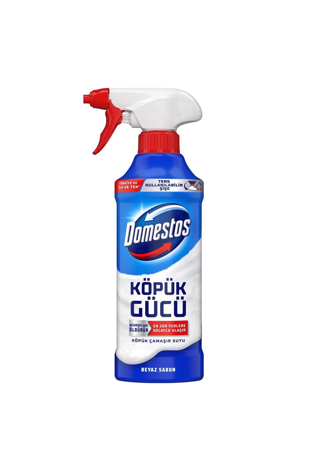 Domestos Köpük Gücü Köpük Çamaşır Suyu Beyaz Sabun 450 Ml