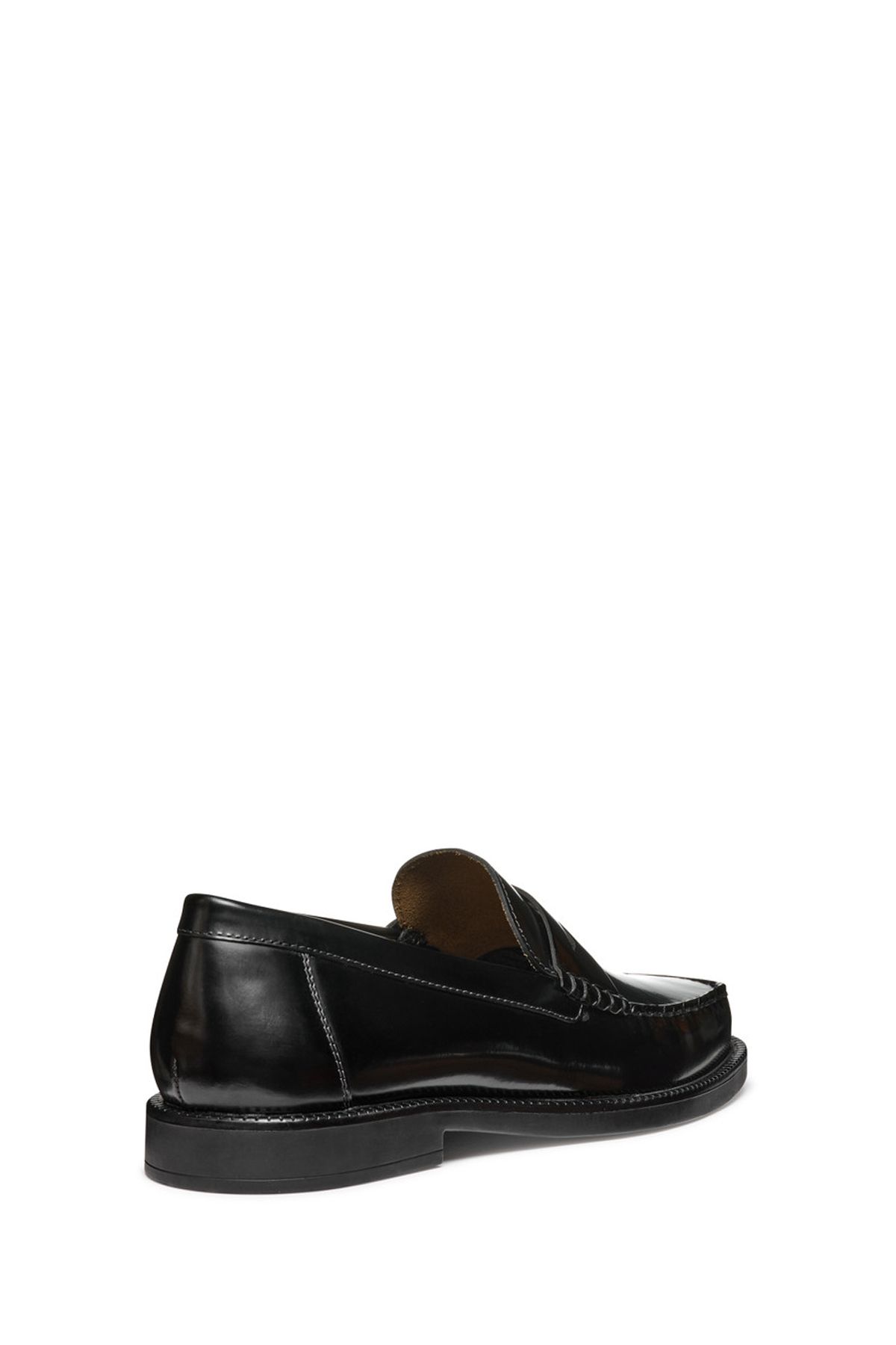 لوفر مردانه مردانه'S مشکی U RECANATI BRUSHS.LEA LEAFER CASUAL LOAFER U55HVB00038C9999 Geox
