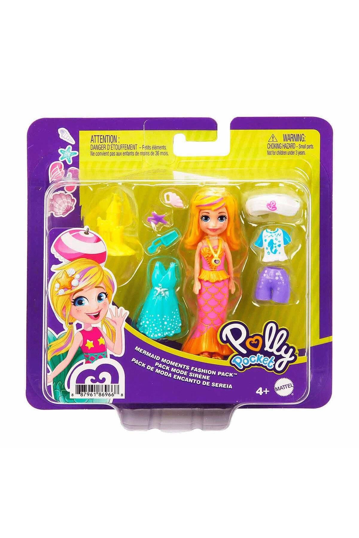 melfxxl eticaret melfxxl Hnf50 Polly Pocket Ve Moda Aksesuarları Oyun Setleri - Mattel