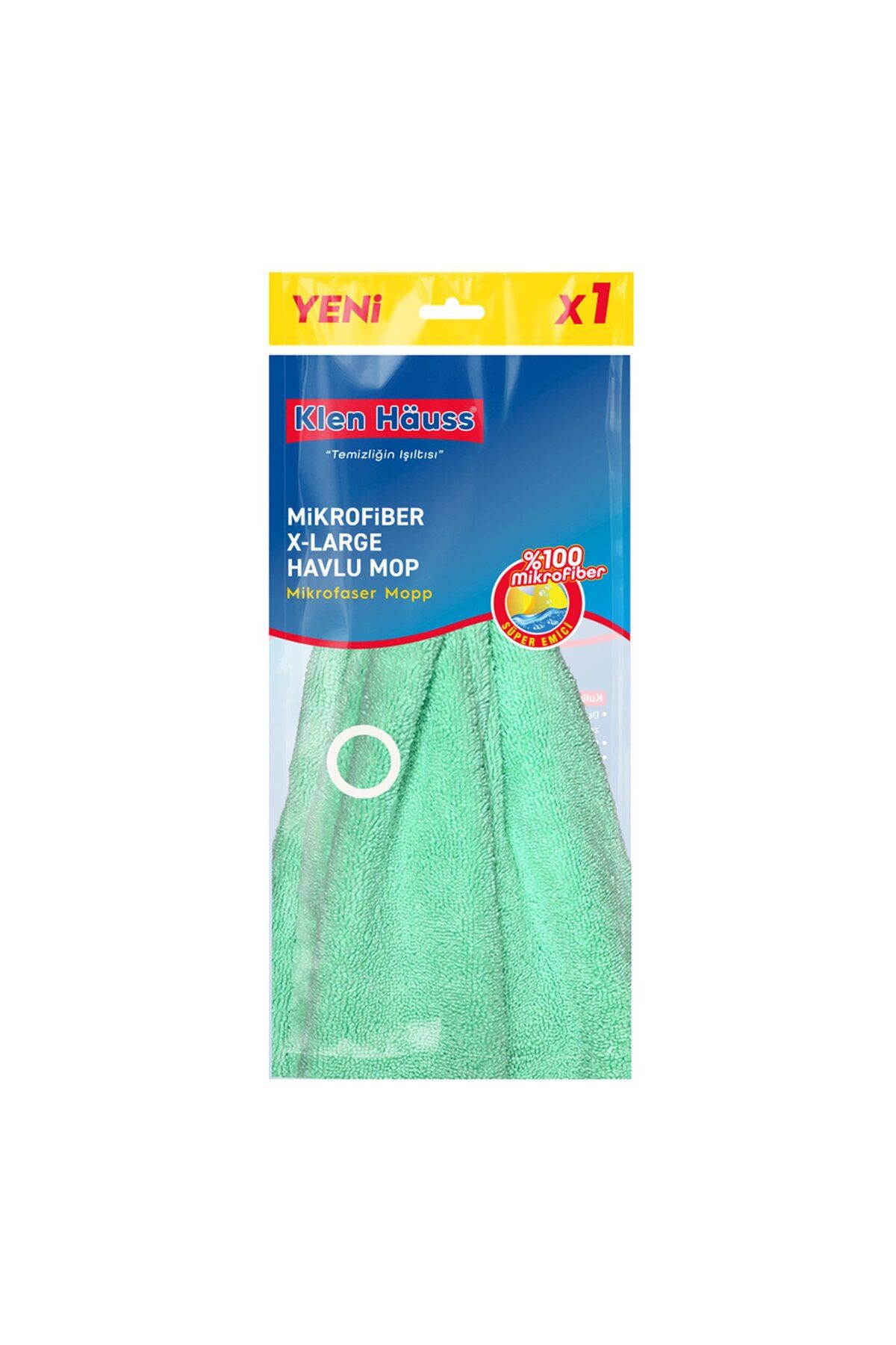KLEN Hauss Mikrofiber XL Havlu Mop