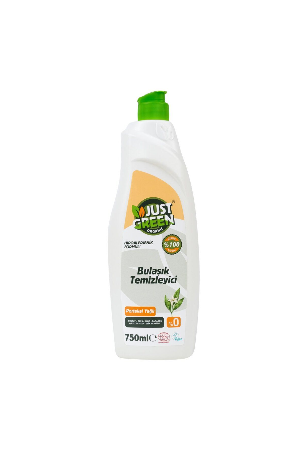 JUST Green Organic Bulaşık Temizleyici 750 Ml