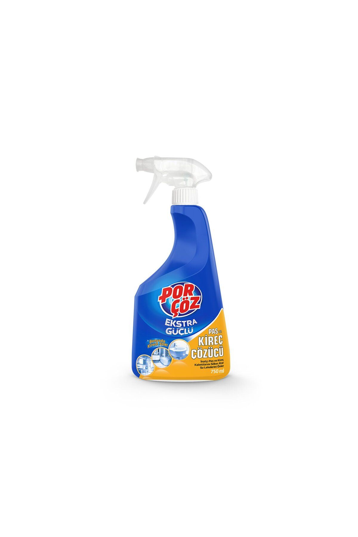 Porçöz Kireç Çözücü Sprey 750 Ml