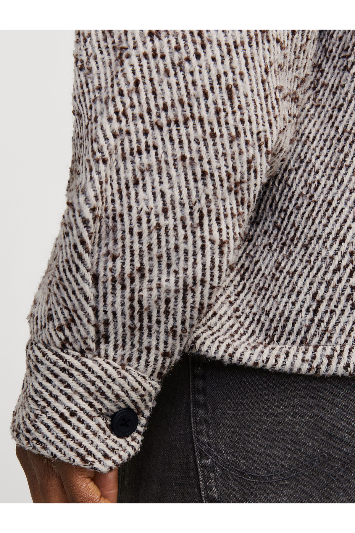 کت مردانه راسته آستین بلند | جک اند جونز Jack & Jones 12277481 - تصویر 6