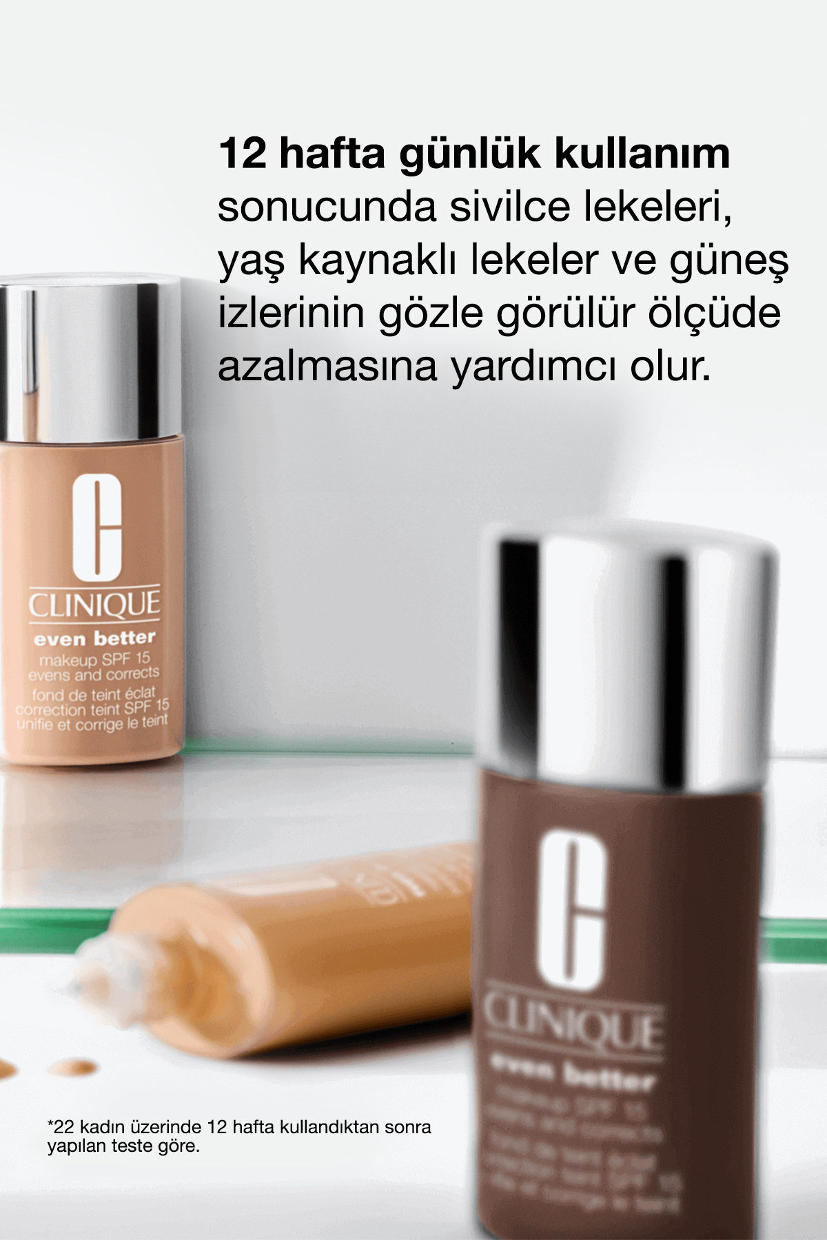 Clinique Even Better™ Doğal Bitişli Fondöten Spf 15 - Renk: Cn