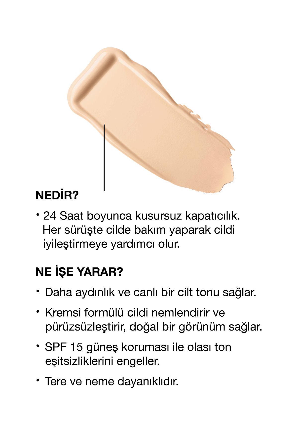 Even Better™ Natural Finish Foundation Spf 15 - رنگ: Wn 04 Bone 30ml 