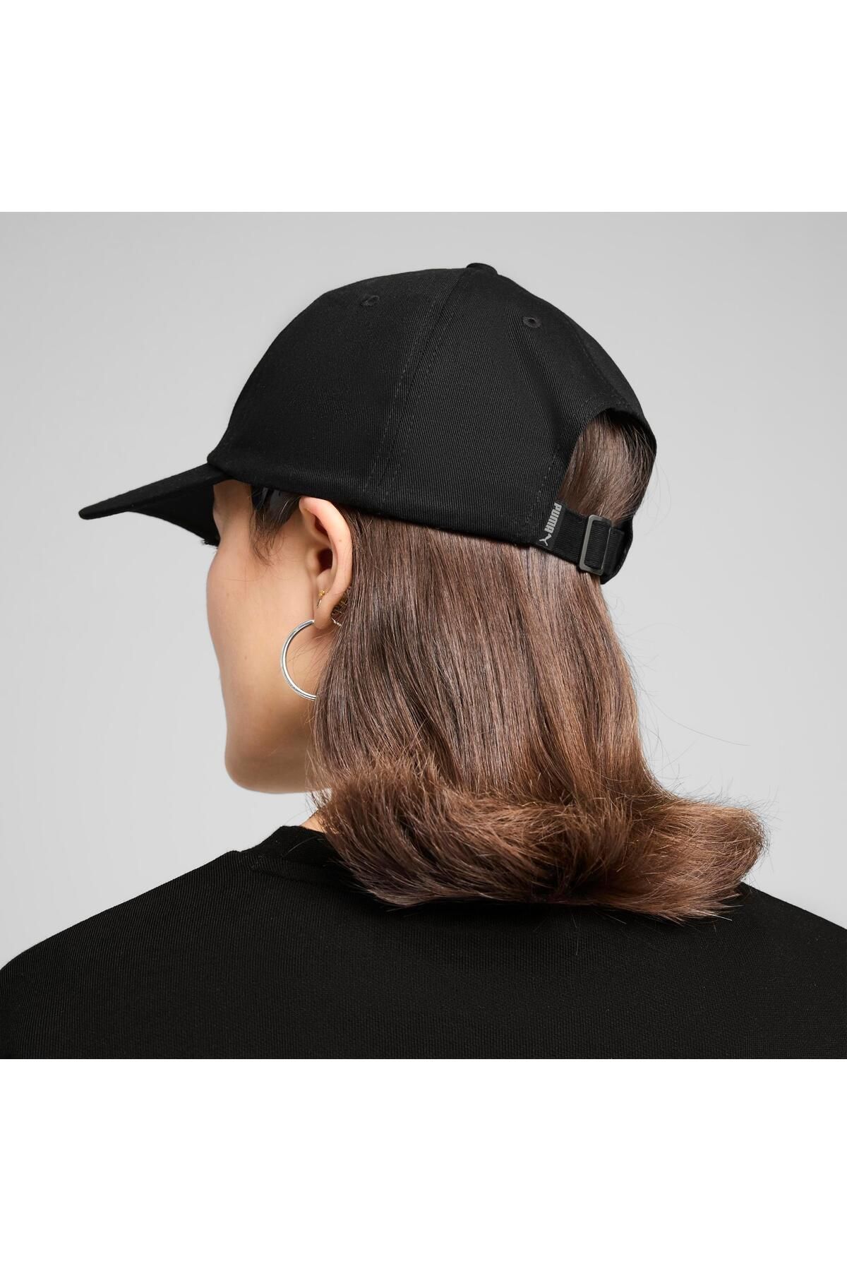 Puma-ESS SCRIPT LOGO Dad Cap Puma Black 2