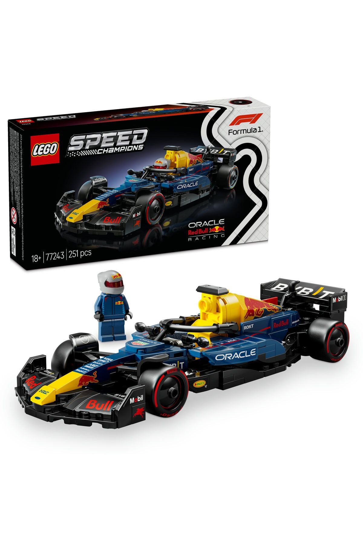 خرید لگو ماشین فرمول ۱ ردبول مدل RB20 | ست ساختنی LEGO Speed Champions برای بزرگسالان و کودکان LEGO
