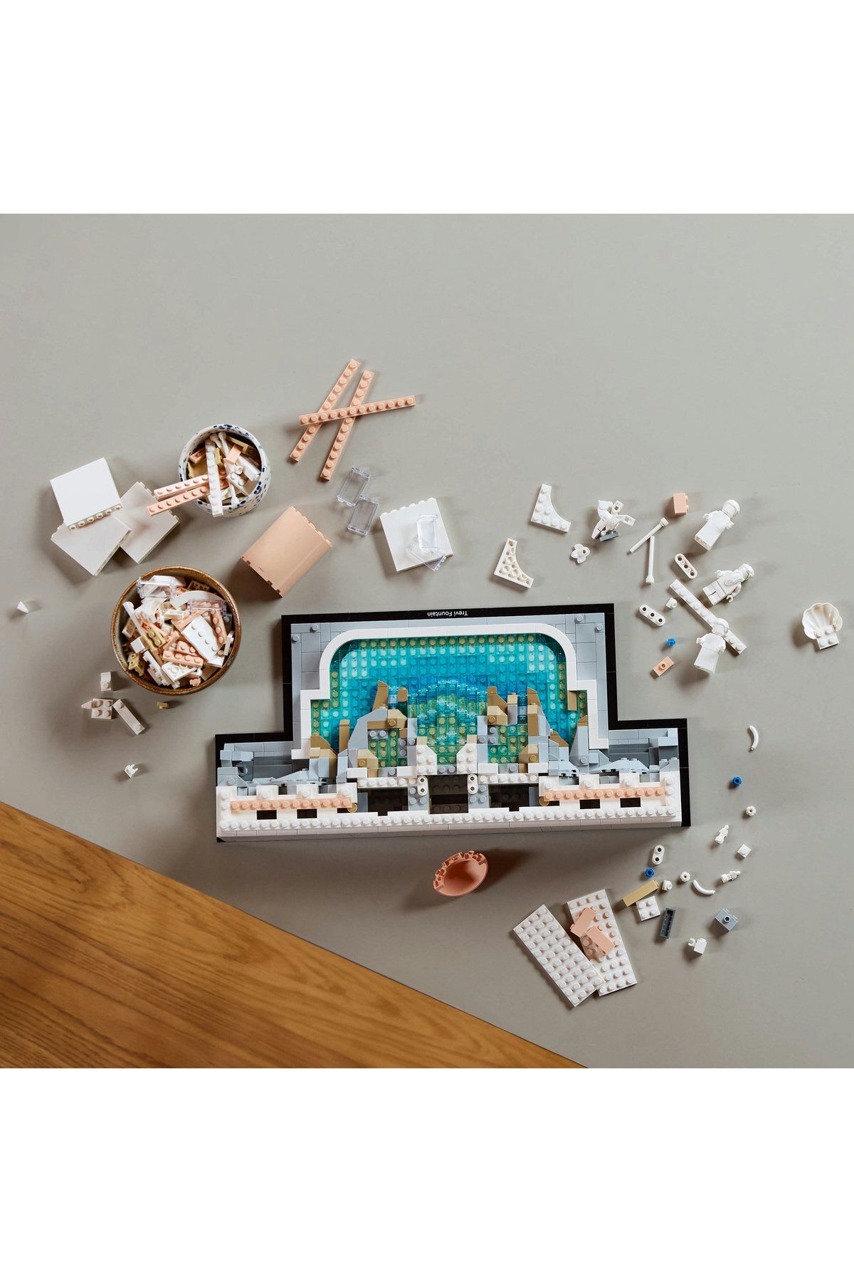 LEGO-®   Architecture Trevi Fountain 21062 - 18+ Decorative and Displayable Model Building Set (1880 Pr) 6