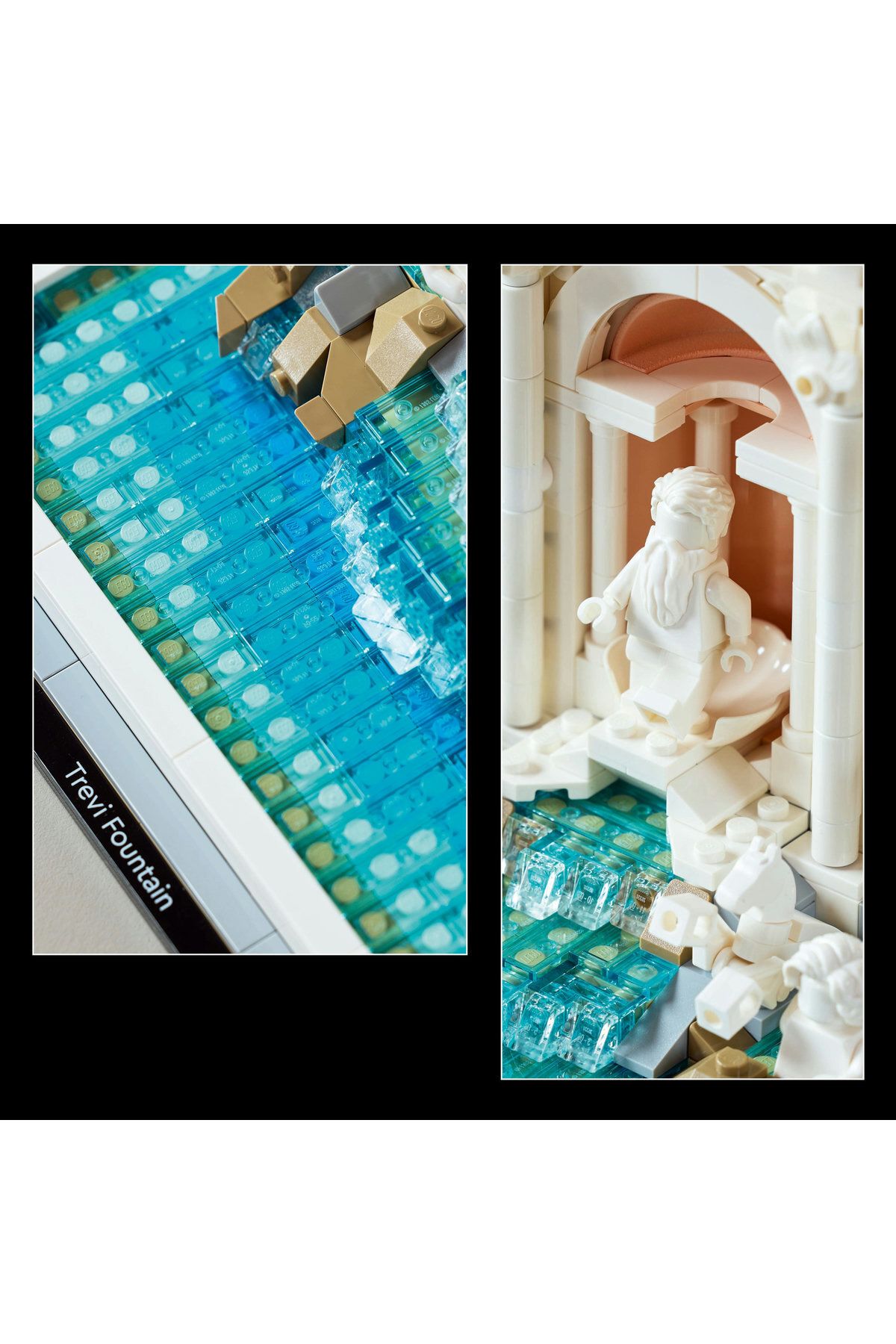 LEGO-®   Architecture Trevi Fountain 21062 - 18+ Decorative and Displayable Model Building Set (1880 Pr) 9