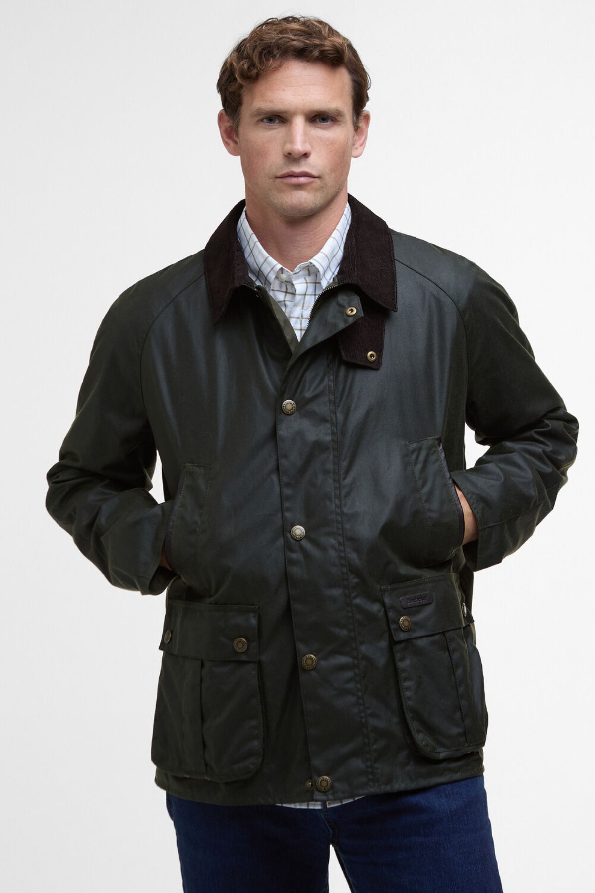 ژاکت روغنی Halton Ol52 Fern Barbour