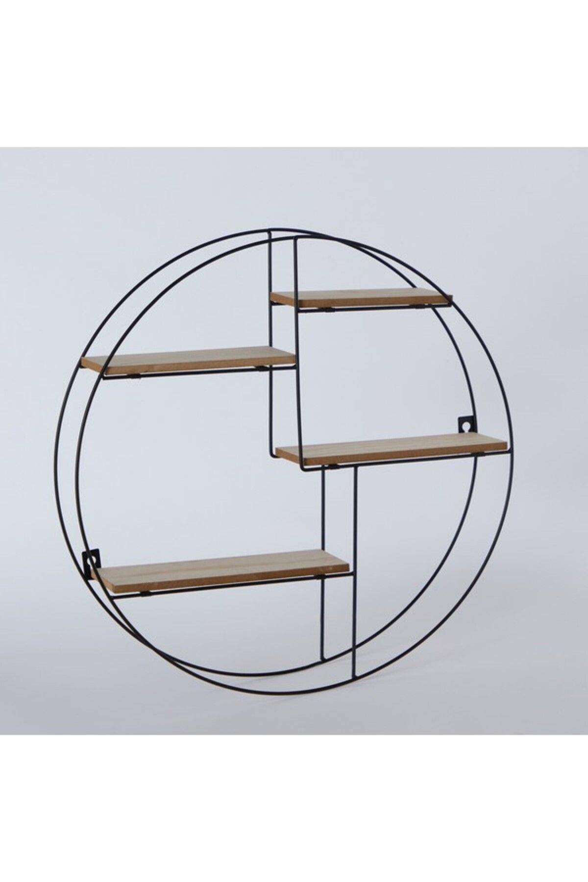 Home Box-رف حائط معدني قابل للطي من سيرا مع ألواح MDF مقاس 50x10x50 سم 6