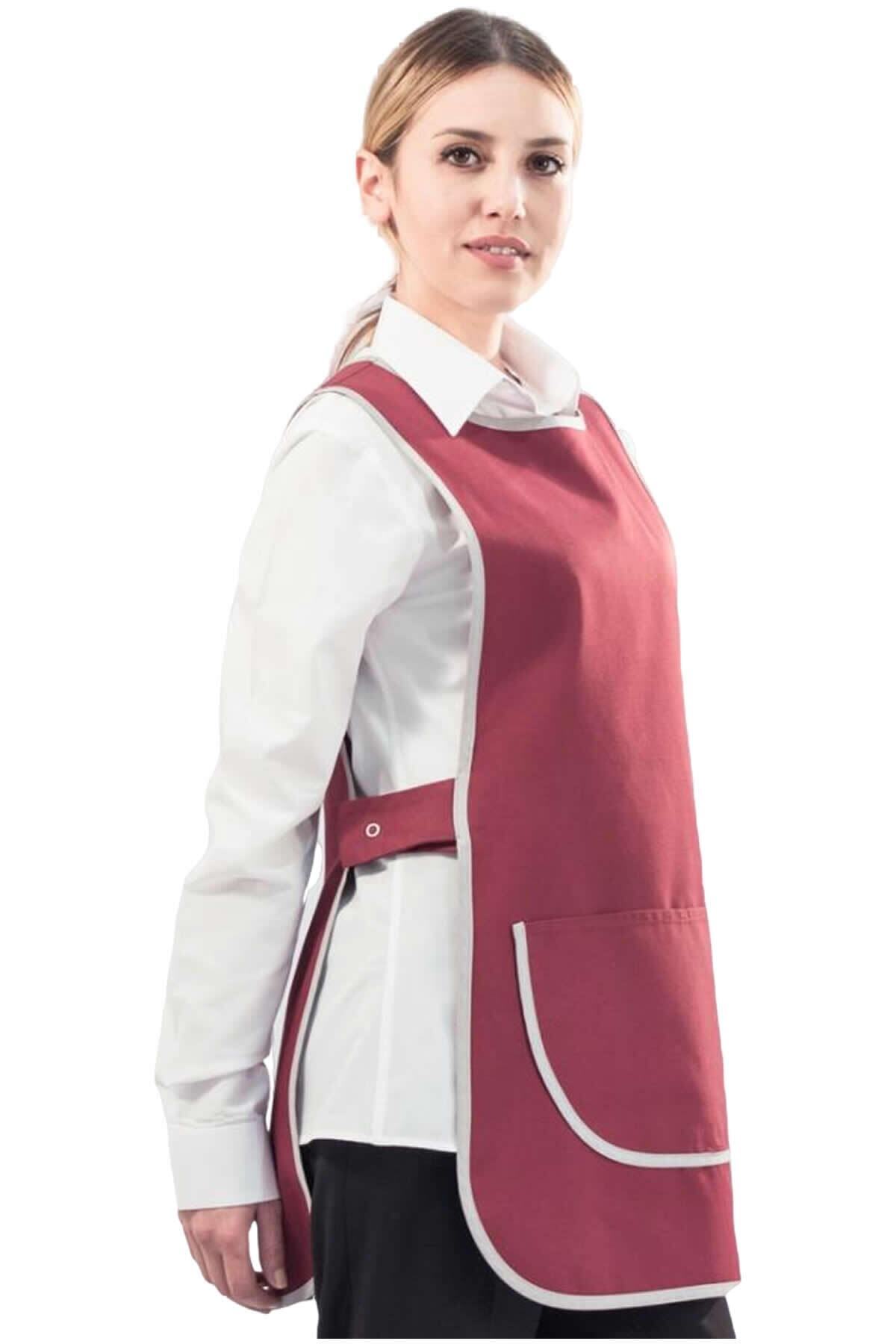 Şensel Kadın Önlük, Bordo -94e915- Mutfak, Garson, Restoran