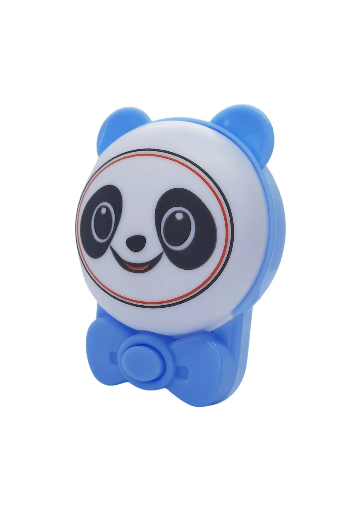 fullreyon Sevimli Panda Bebek Çocuk Odası Gece Lambası, Prize Tak Çalıştır Anahtarlı, 2 Watt Beyaz Işık Ledli fotoğrafı 3 (önizleme)