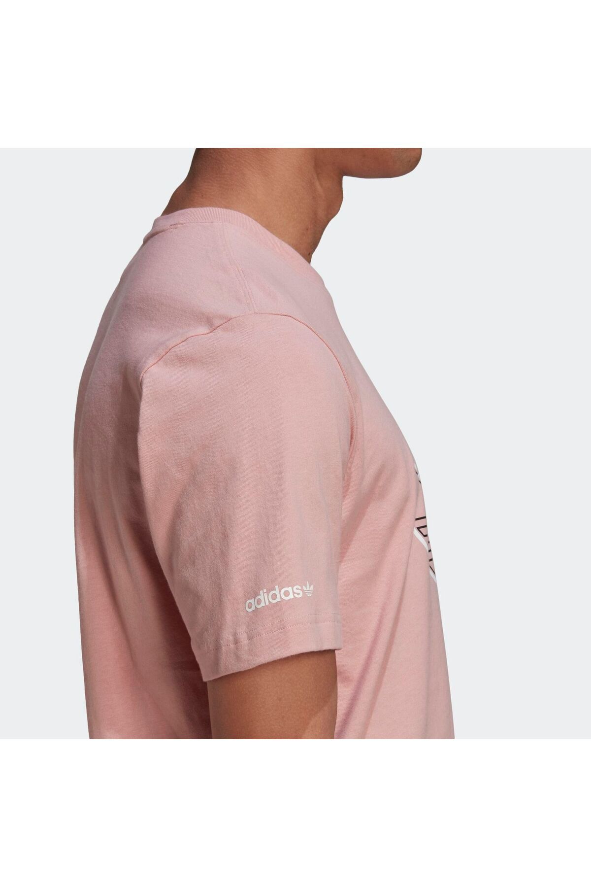 adidas-ADIDAS T-shirt for men OUTLINE LOGO T - HE4681 7