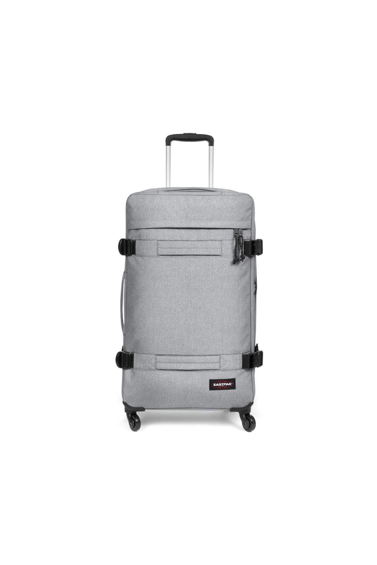 Eastpak-Transıt'r 4 M Unisex Gray Suitcase Ek0a5bfj3631 1