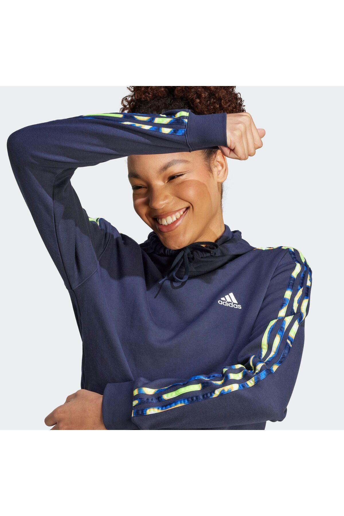 adidas-ADIDAS women's VIBAOP 3S HD sweatshirt - IL5875 6