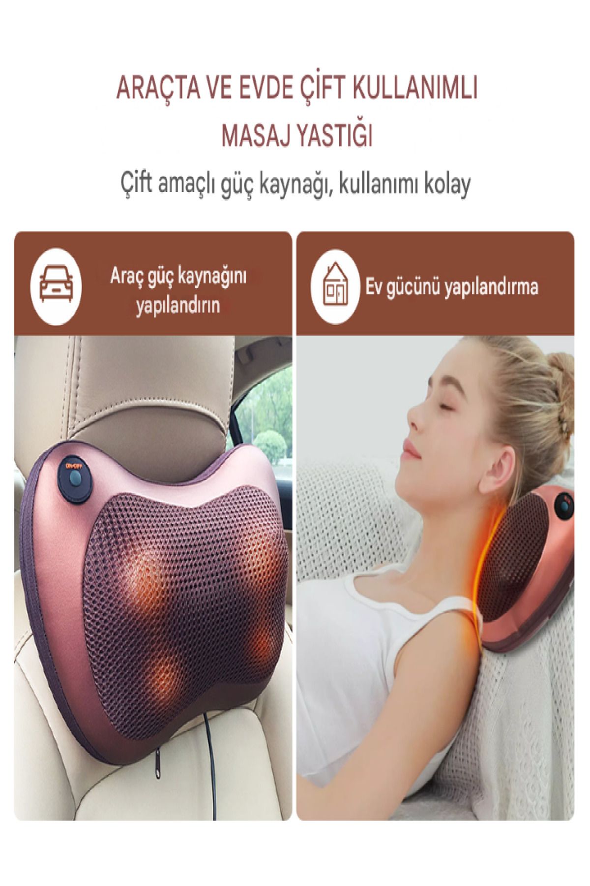 hayret sepeti Boyun, Omuz ve Bel Ağrılarına Son! Rahatlatıcı Masaj Deneyimi