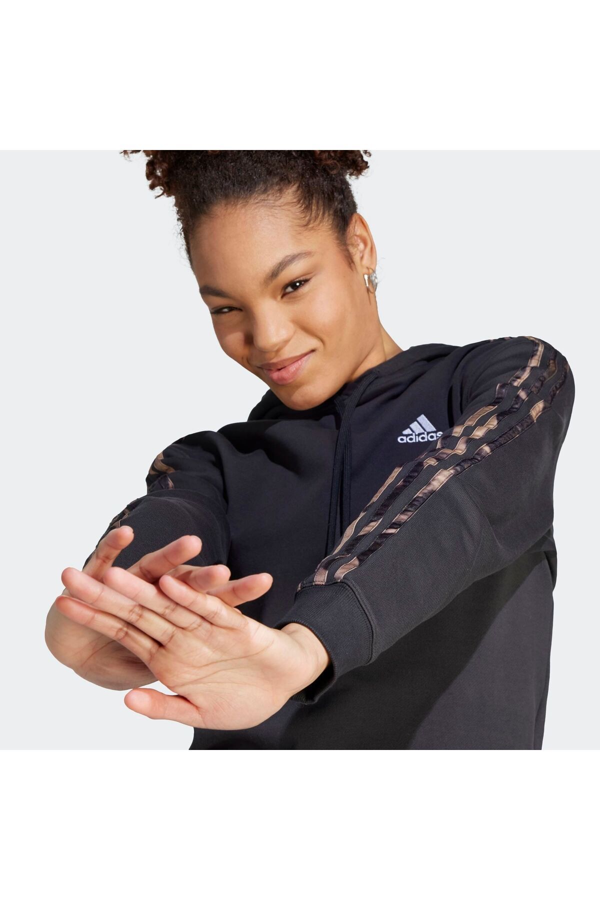 adidas-ADIDAS women's VIBAOP 3S HD sweatshirt - IL5872 5