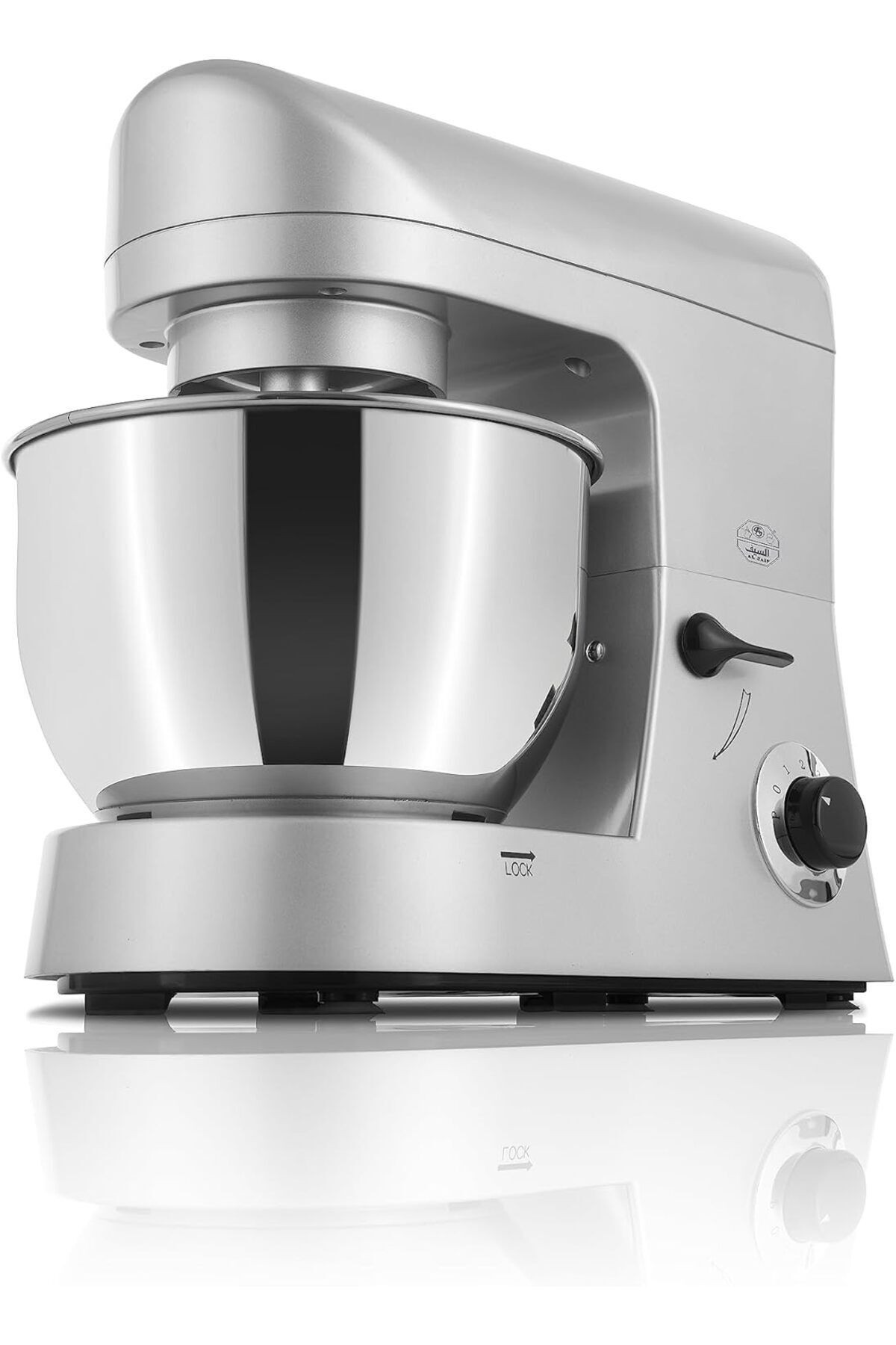 ALSAIF-Professional Electric Mixer 5.2l Capacity 1000w Power With 6 Speed Control Model H90 1