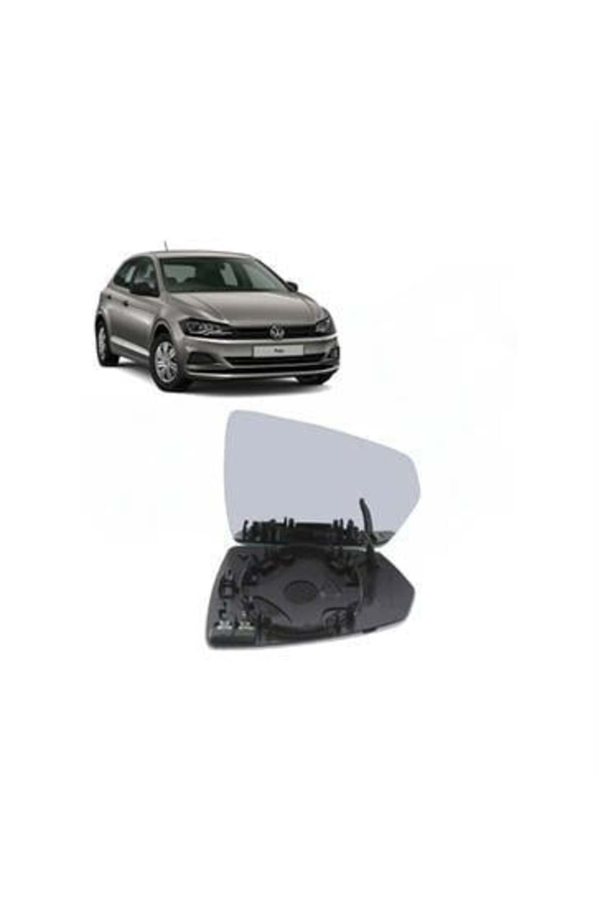 İthal Volkswagen Polo 2018 Model Sonrası Sağ ( Yolcu ) Tarafı Ayna Camı