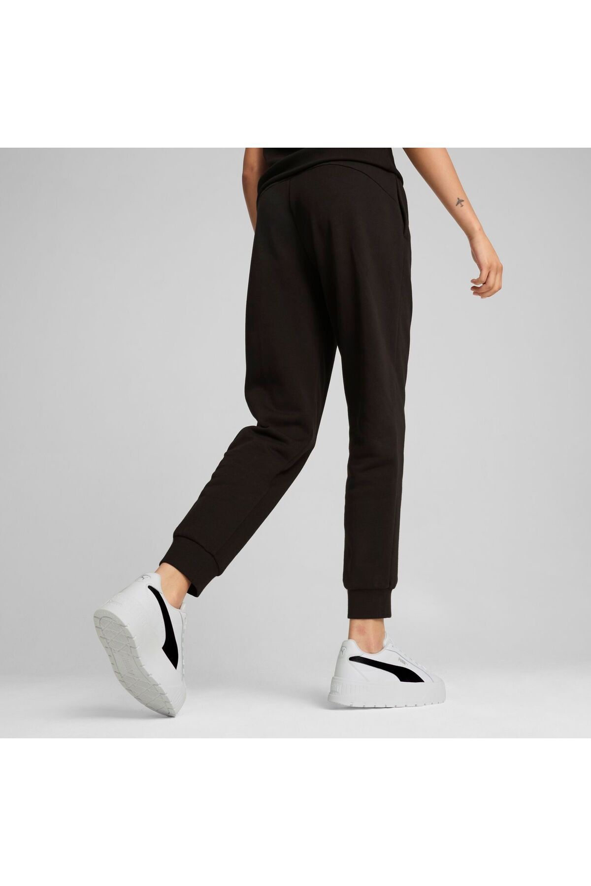 Puma-PUMA women's ESS+ SCRIPT PANTS FL sweatpants - 68153601 4