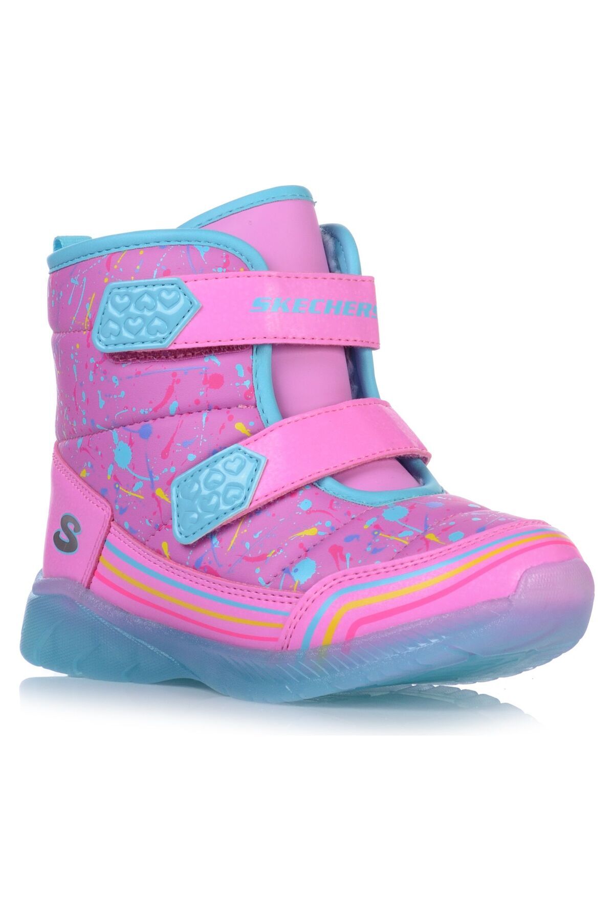 SKECHERS-Ghete SKECHERS pentru copii ILLUMI-BRIGHTS-POWER - 302653NPKMT 3