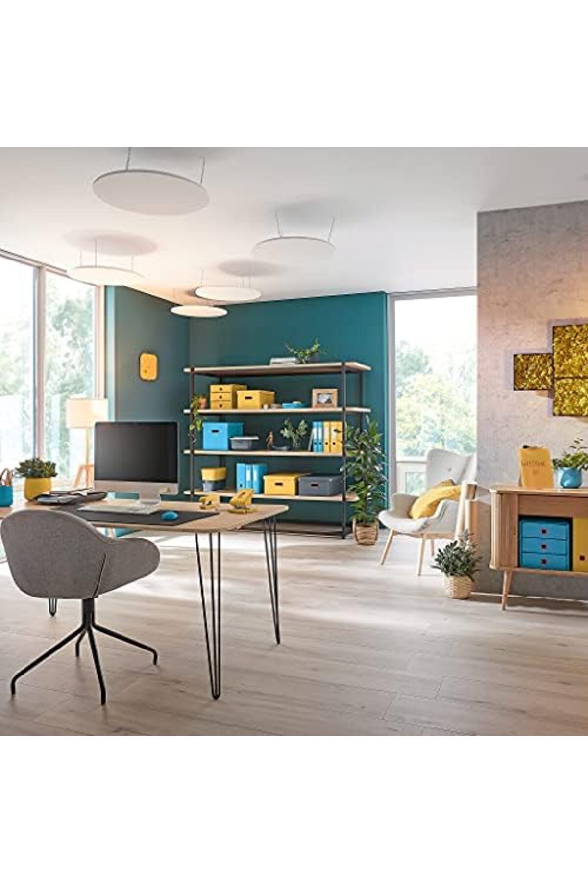 LUXE-Yellow C&S Box Cube L - Cosy 1055529 3