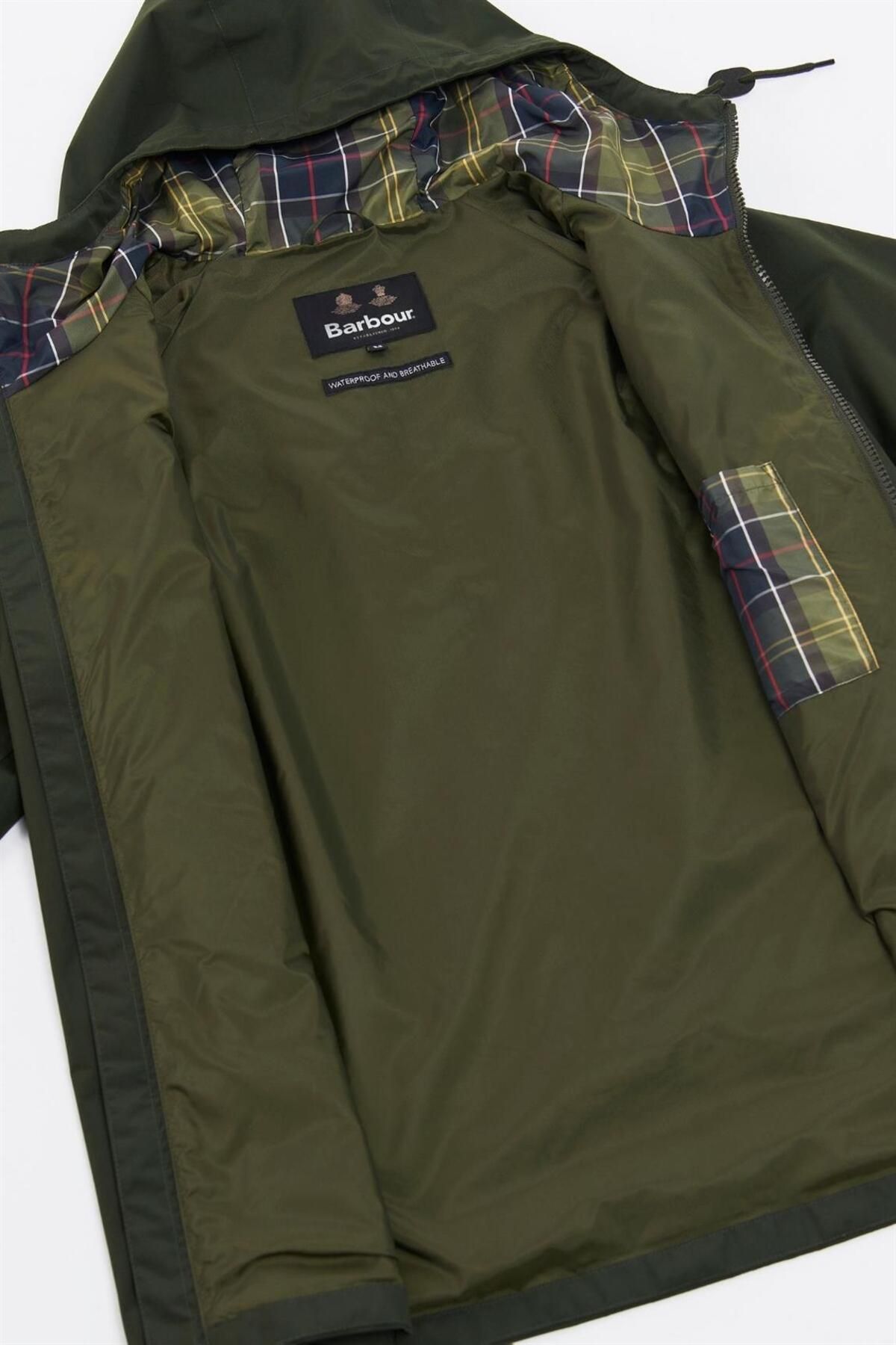 کاپشن سبز مردانه ژاکت SG71 SAGE اورجینال Barbour