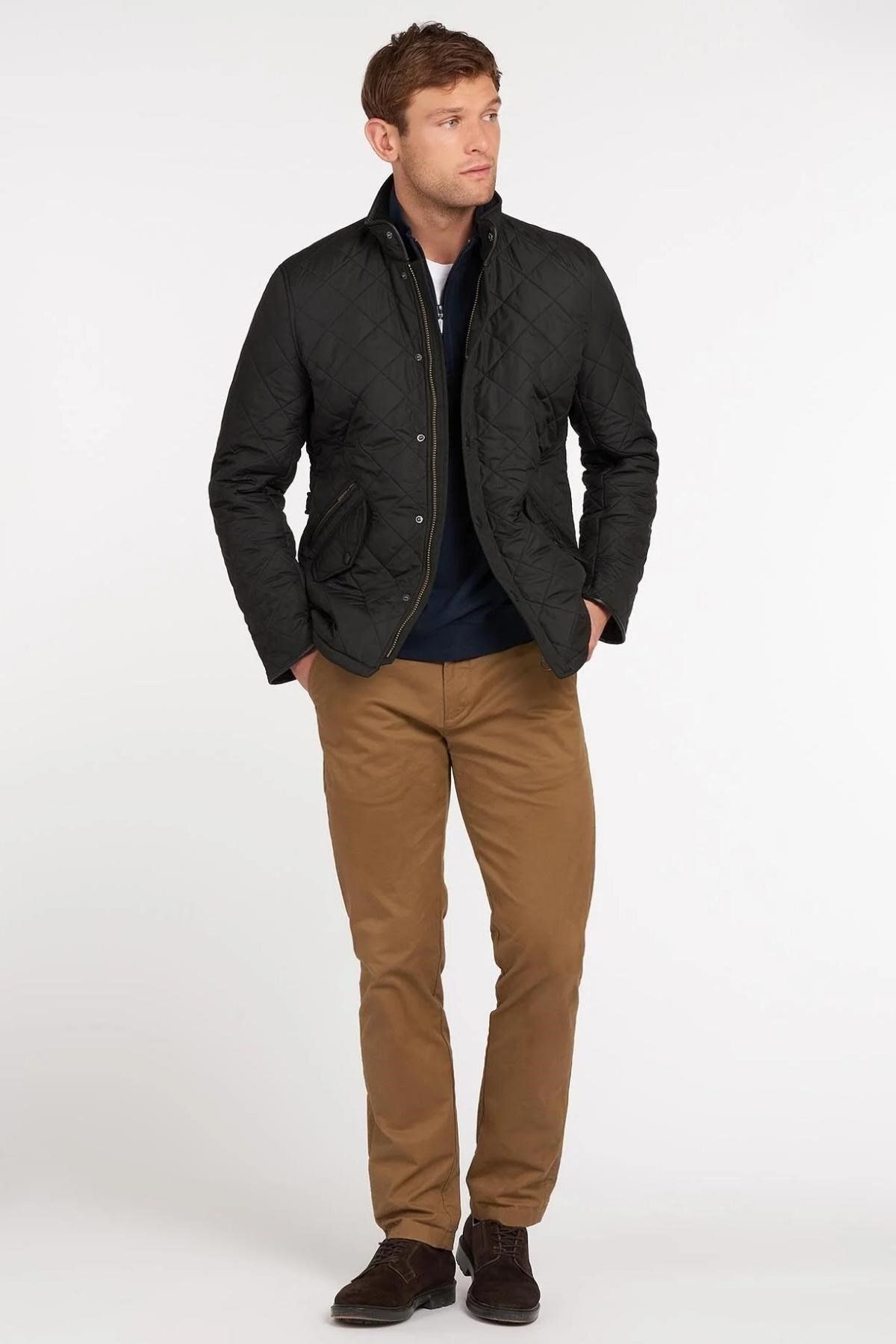 کاپشن مشکی مردانه ژاکت BK11 اورجینال Barbour