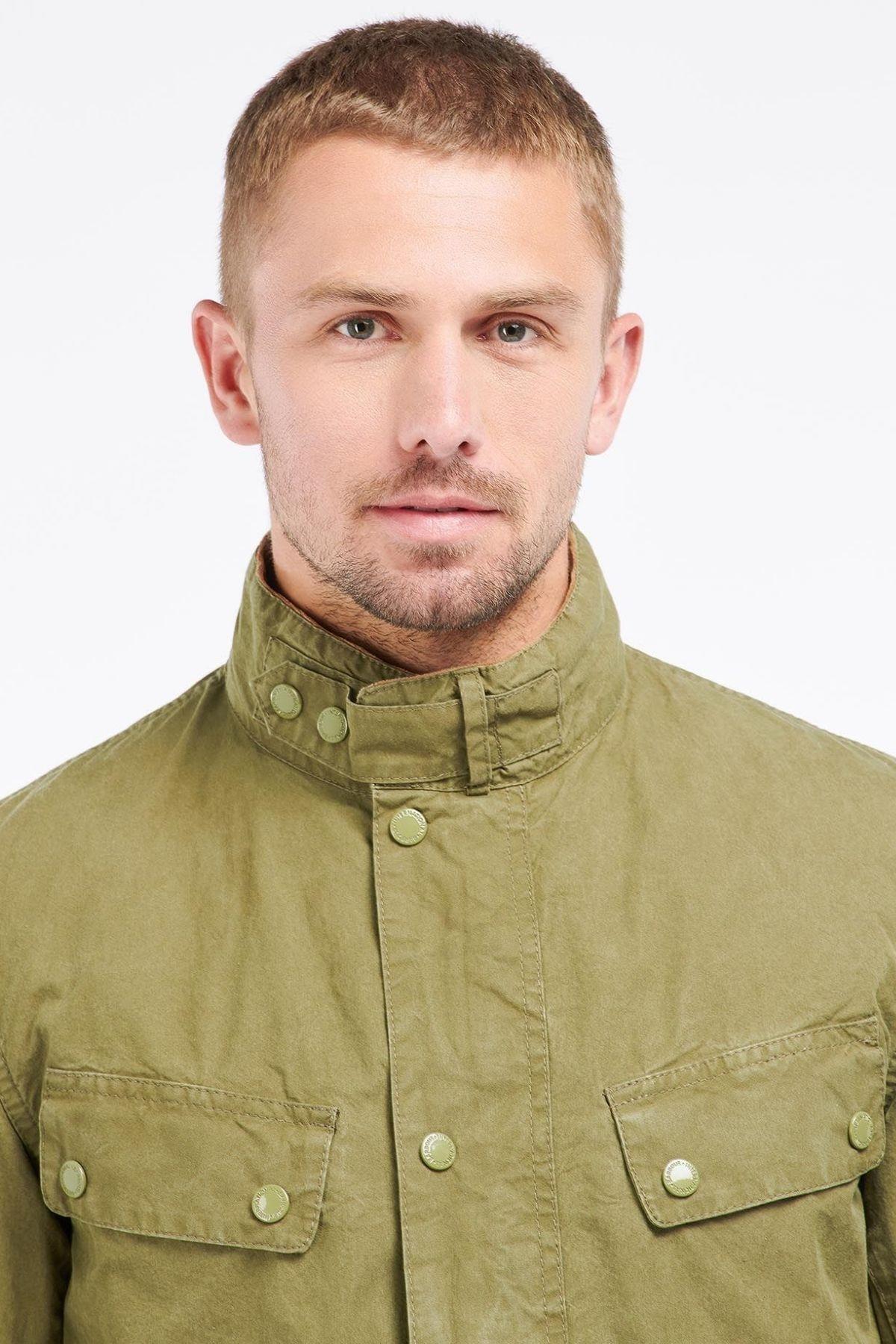 کاپشن مردانه راسته آستین بلند | باربور Barbour MCA0667-GN311 - تصویر 4