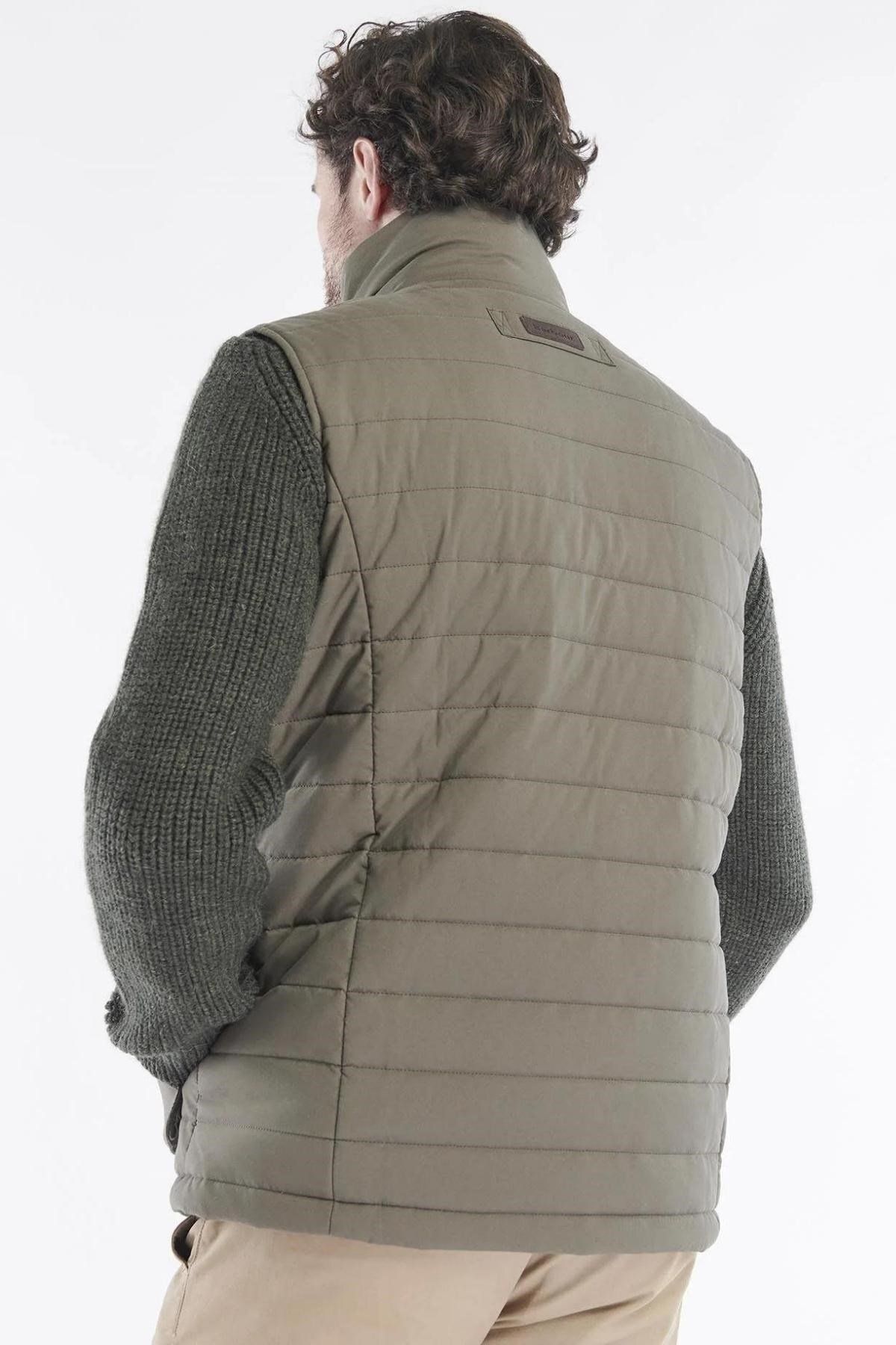 جلیقه سبز مردانه VEST SG91 SAGE اورجینال Barbour