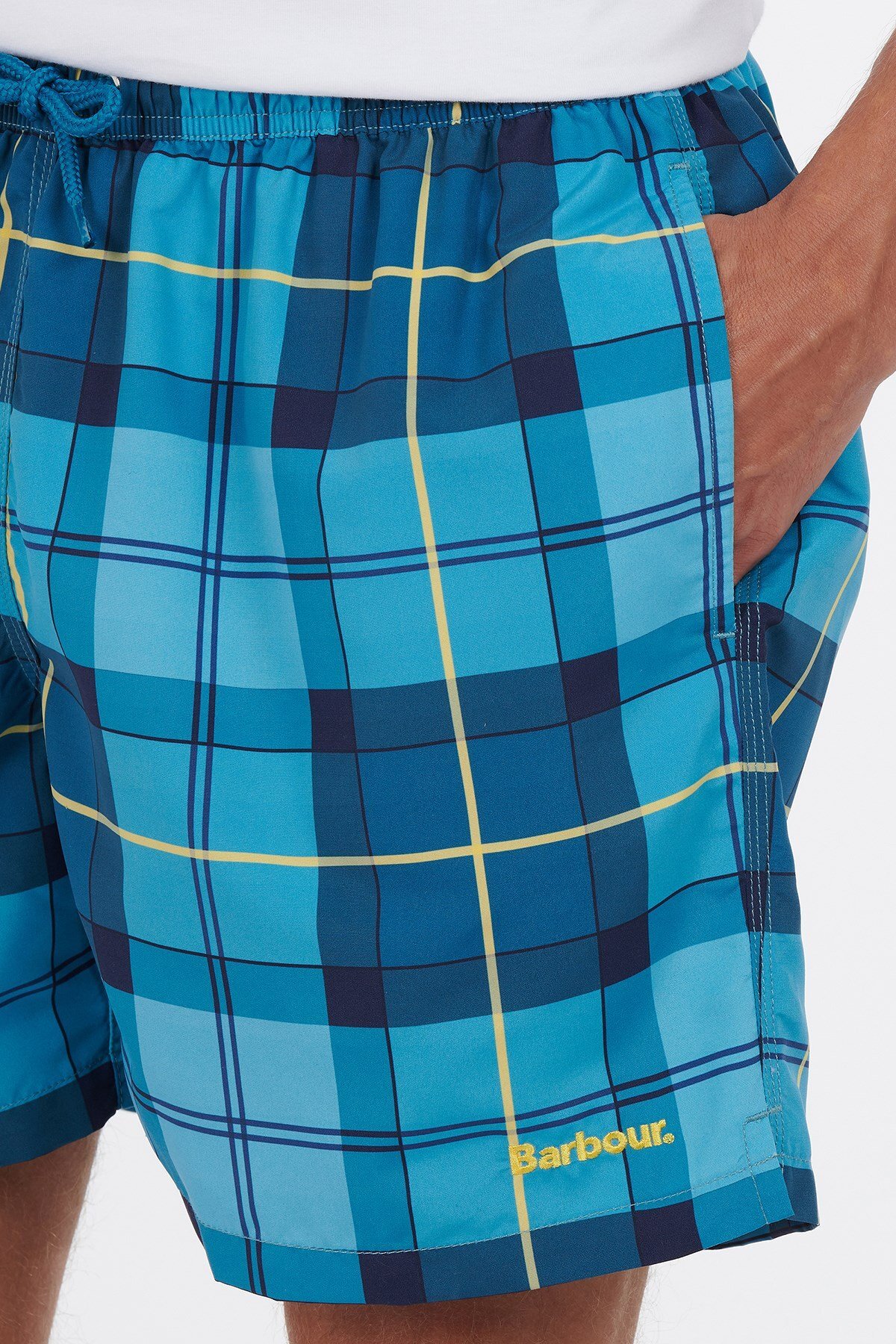 شورت شنا مردانه فاق نرمال | باربور Barbour MSW0010-030 - تصویر 5