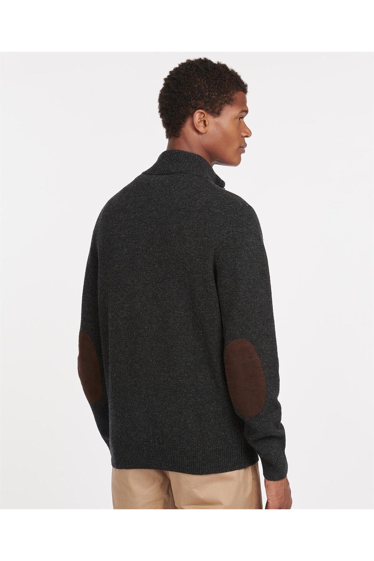 بافت مردانه راسته آستین بلند | باربور Barbour MKN0585-357 - تصویر 3