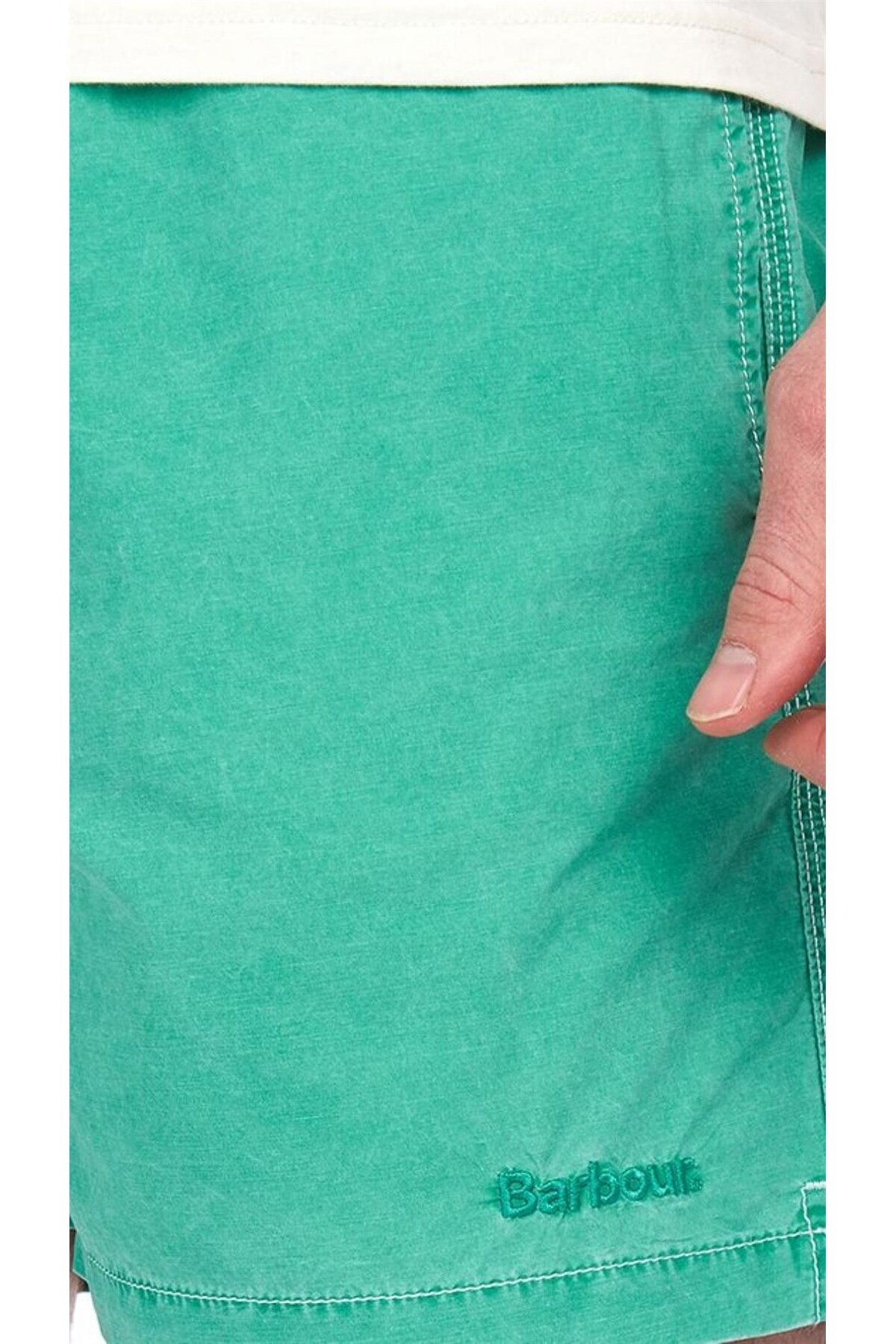 شورت شنا مردانه فاق نرمال | باربور Barbour MSW0018-GN21 - تصویر 6