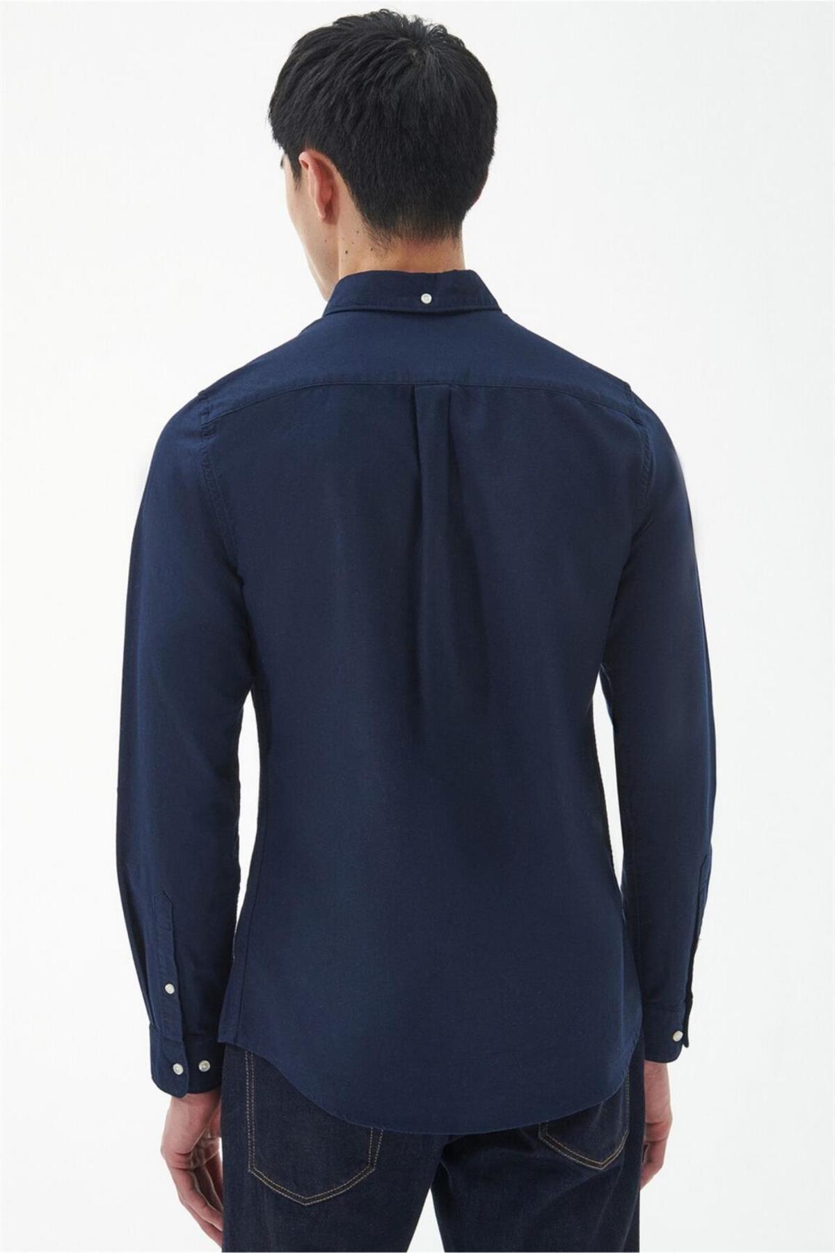 پیراهن مردانه راسته آستین بلند | باربور Barbour MSH5301-722 - تصویر 4