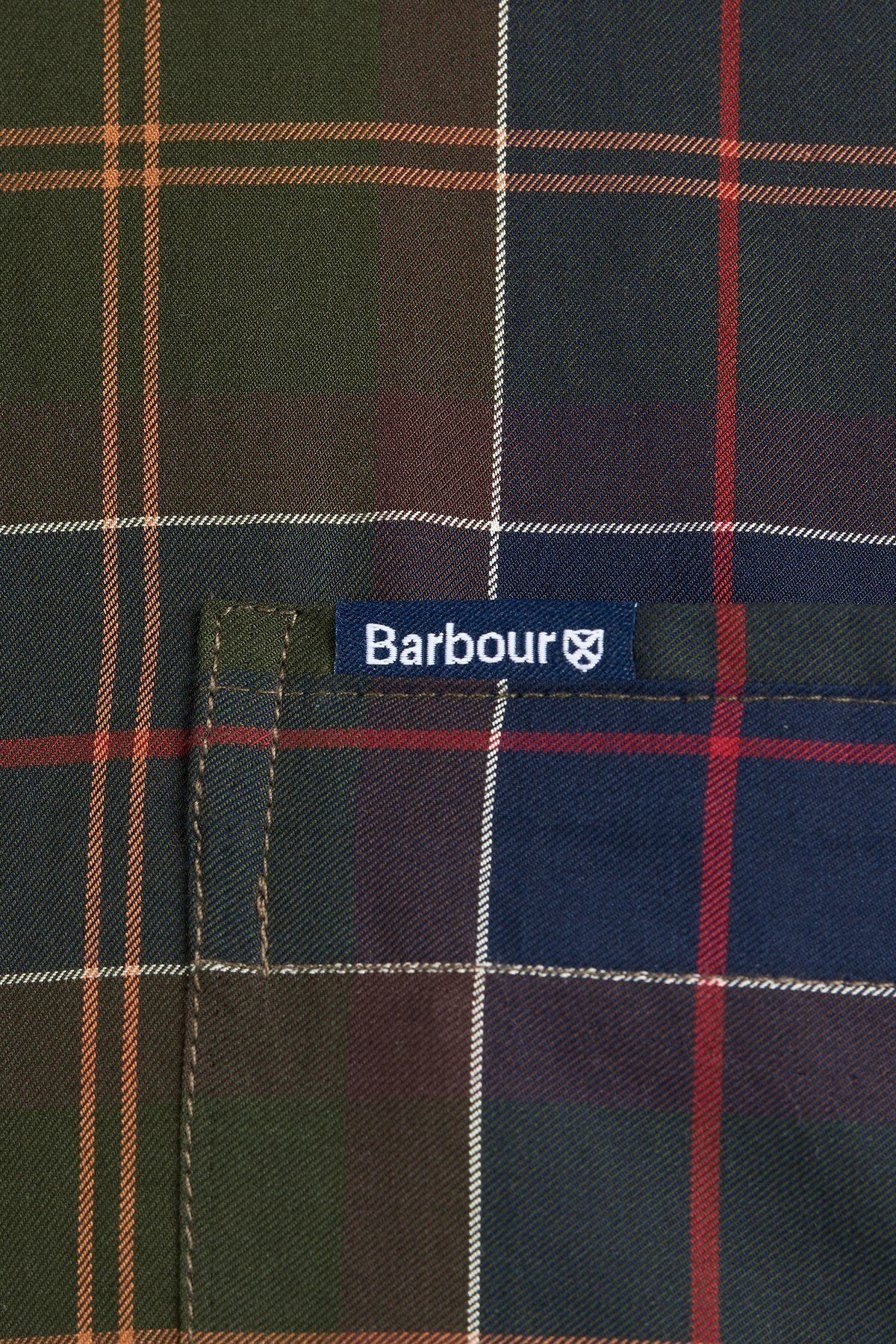 پیراهن / بلوز دکمه دار چند رنگ مردانه متناسب با TN11 کلاسیک Barbour