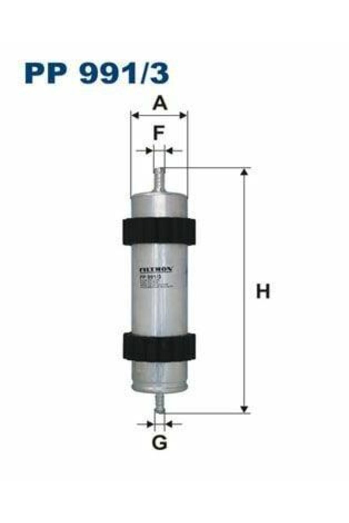 Filtron PP991-3 | Mazot Filtresi 11-A6-A7 2.0 TDI-3.0Tdi