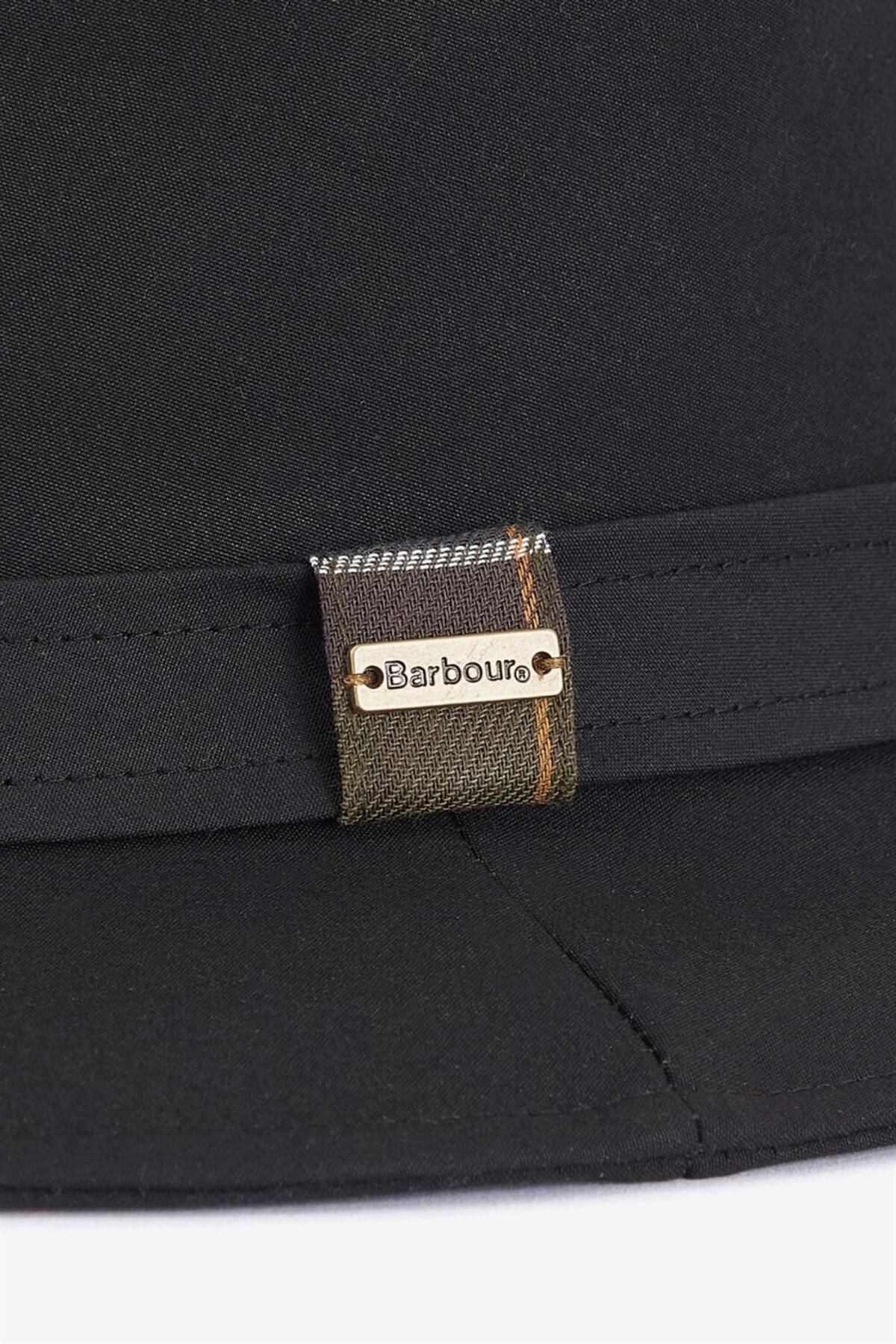 کلاه مشکی زنانه روغن پرنعمت BK91 سیاه Barbour
