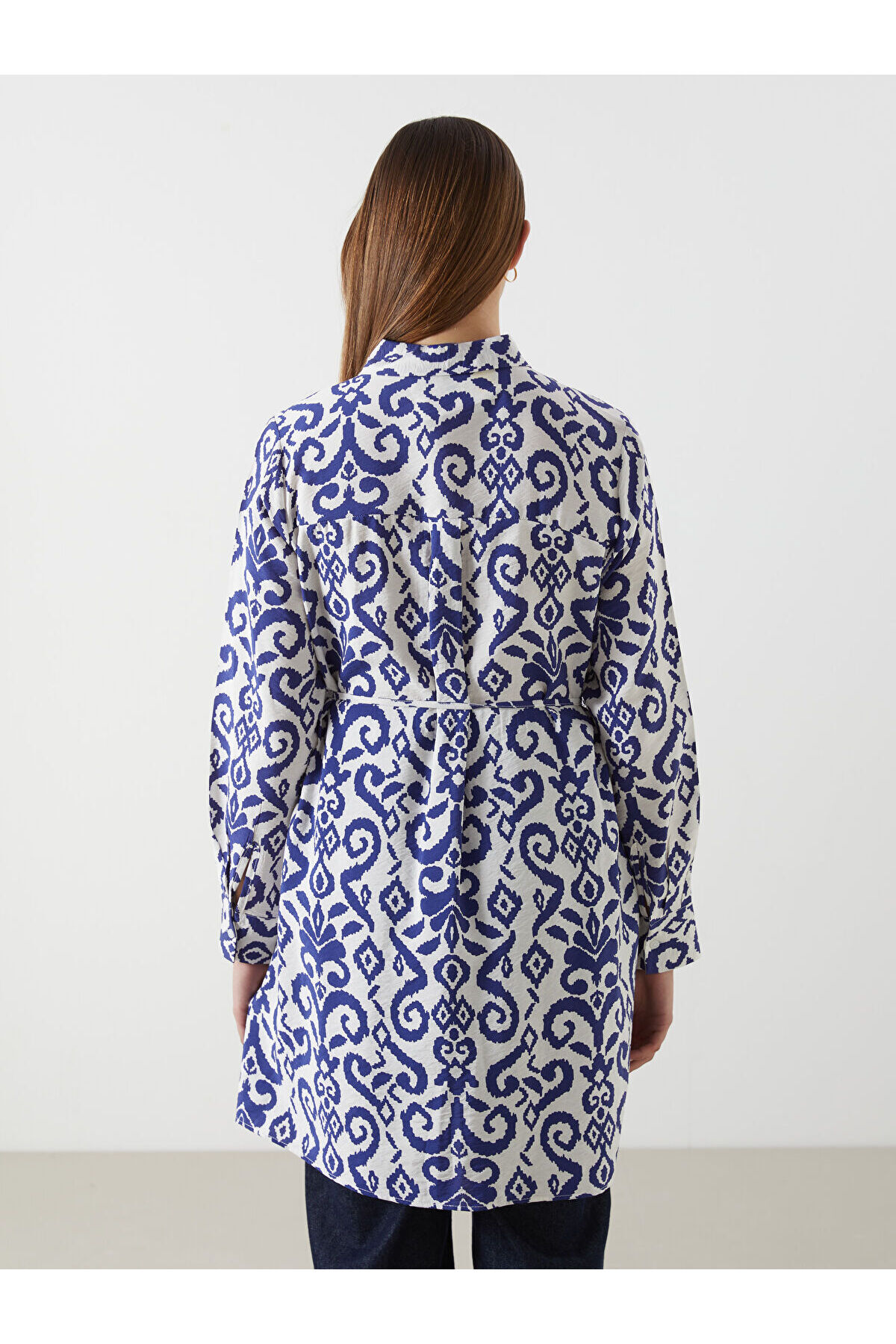 LC Waikiki-Patterned Women's Shirt Tunic 4