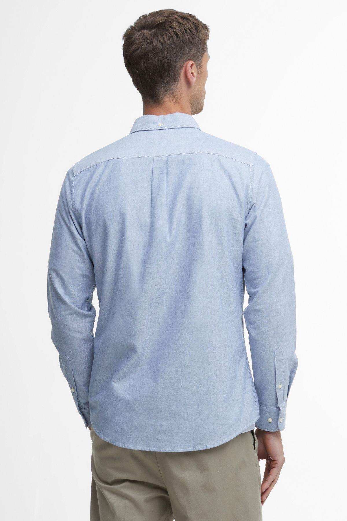 پیراهن مردانه راسته آستین بلند | باربور Barbour MSH5301-BL14 D - تصویر 5