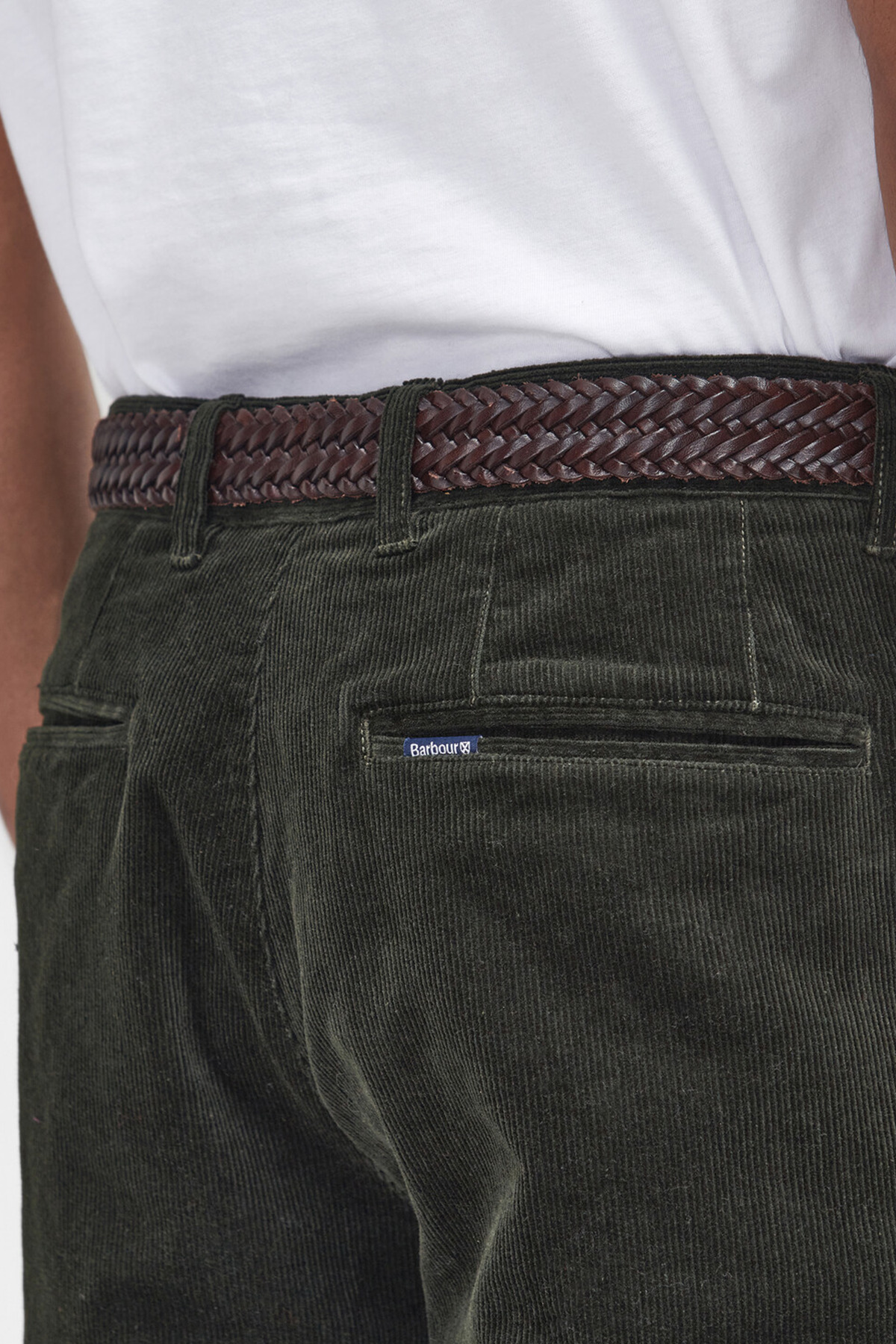 شلوار مردانه راسته فاق نرمال | باربور Barbour MTR0739-503 - تصویر 6