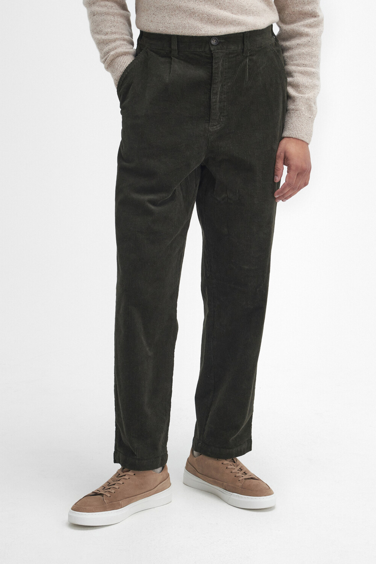 شلوار مردانه راسته فاق نرمال | باربور Barbour MTR0745-503 - تصویر 4