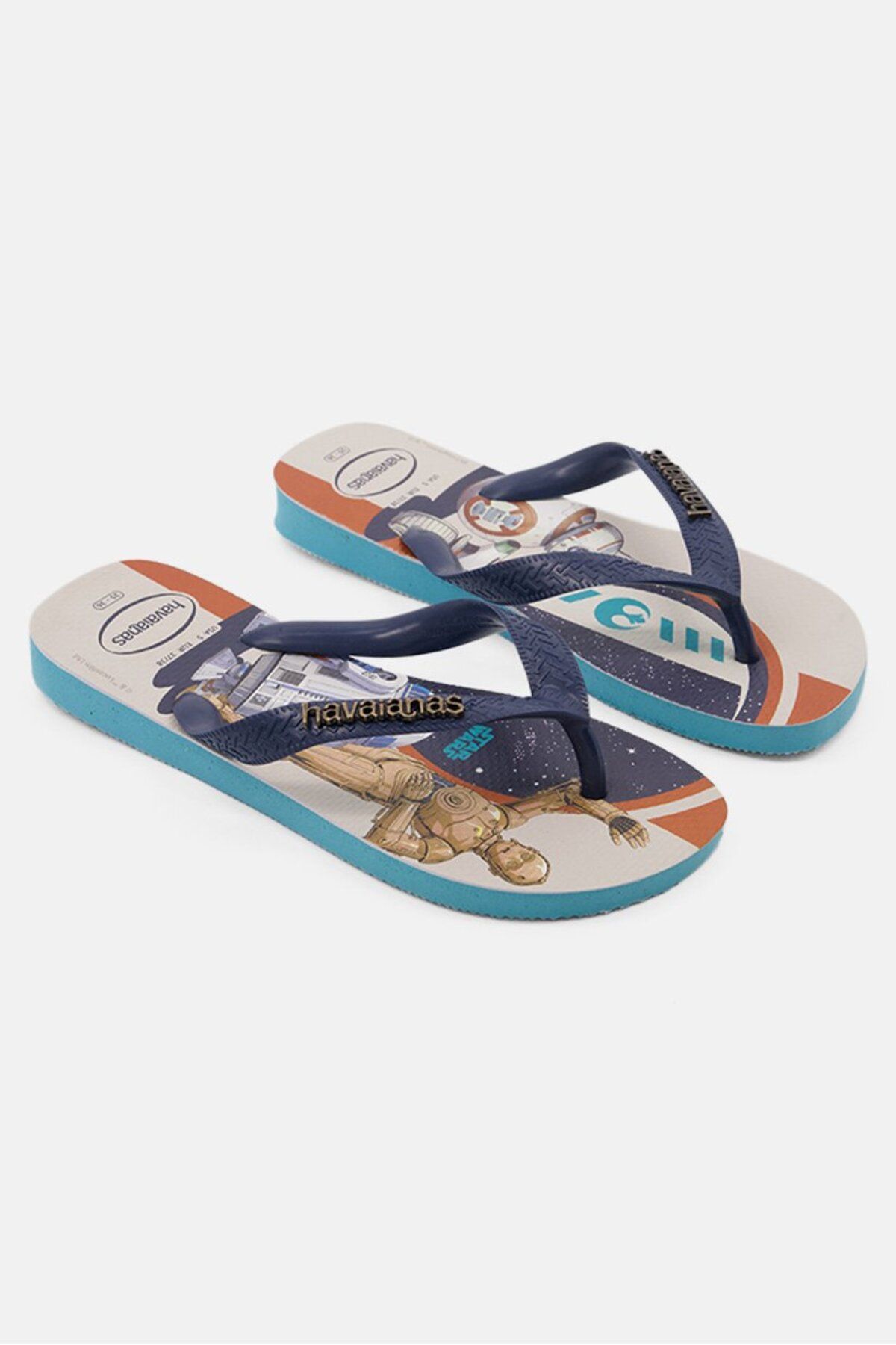 Havaianas-Men Star Wars Slip On Slippers, Blue Combo 1