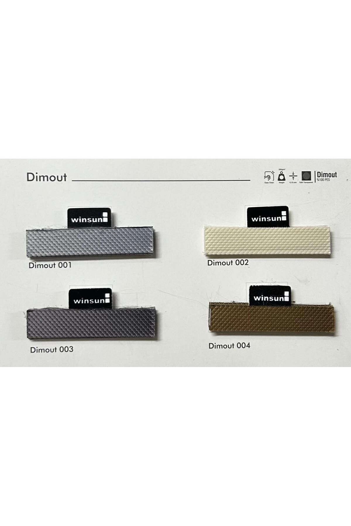 Kidmex-Semi Blackout Dimout Brown - Office, Home, Living Room Curtain - Pleat Curtain 4