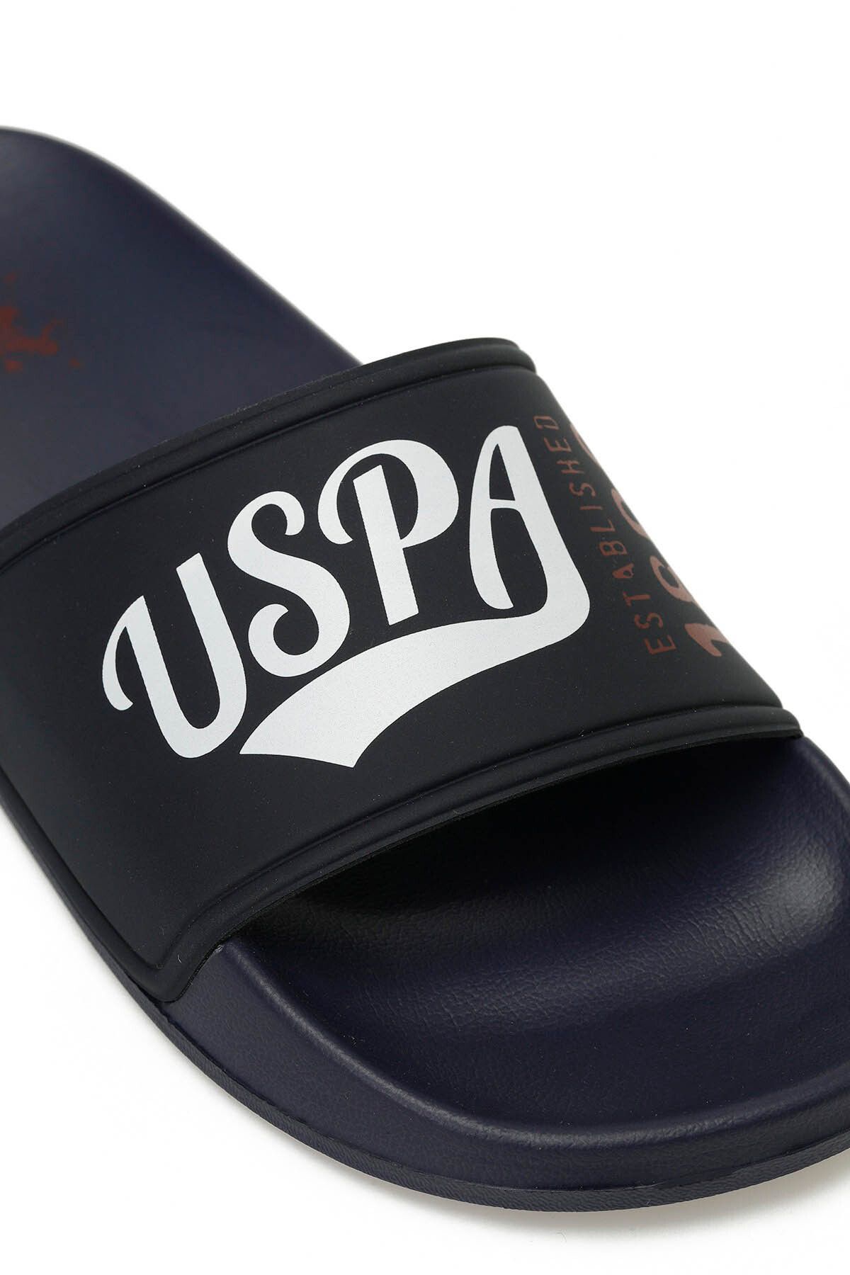 U.S. Polo Assn.-Luvy 5Fx Navy Blue Men's Slippers a 101985019 6