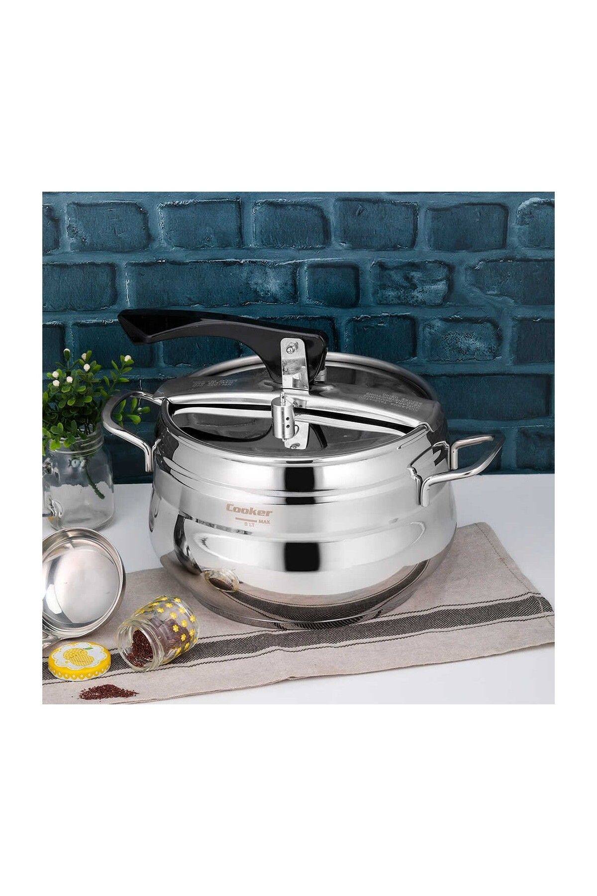 AKILLIELMA--Ckr-911 Lara 6 Lt 304 Quality Classic Whistle Cooker 1